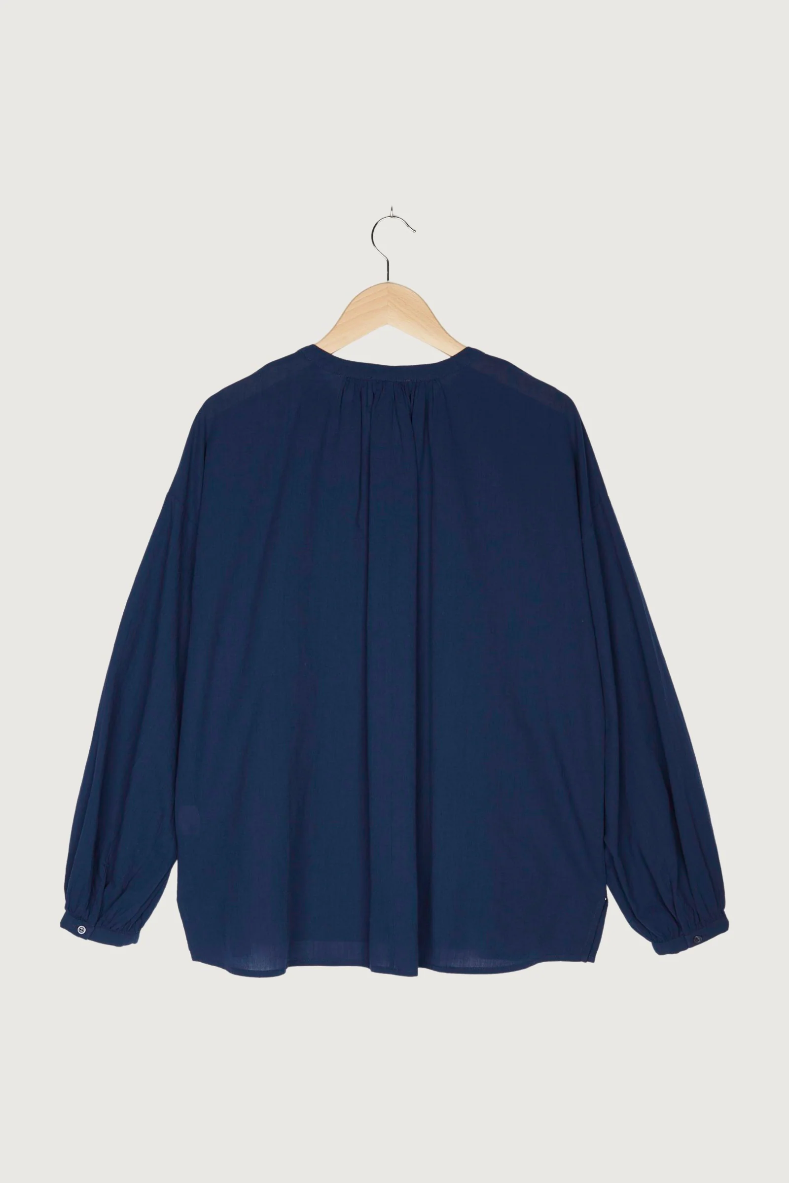 Second Hand Tunika-Bluse aus reiner Bio-Baumwolle - Image 12