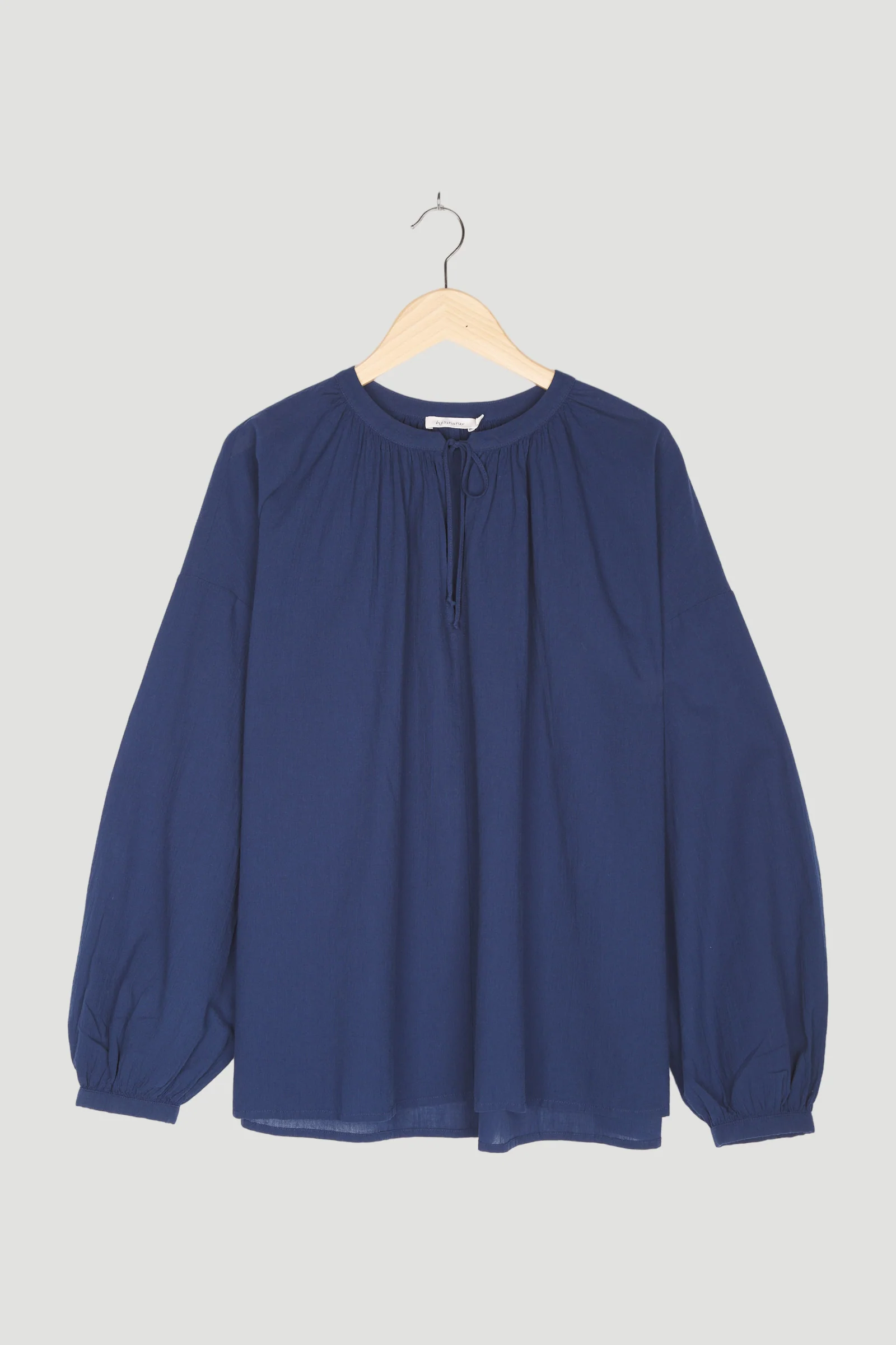 Second Hand Tunika-Bluse aus reiner Bio-Baumwolle - Image 3