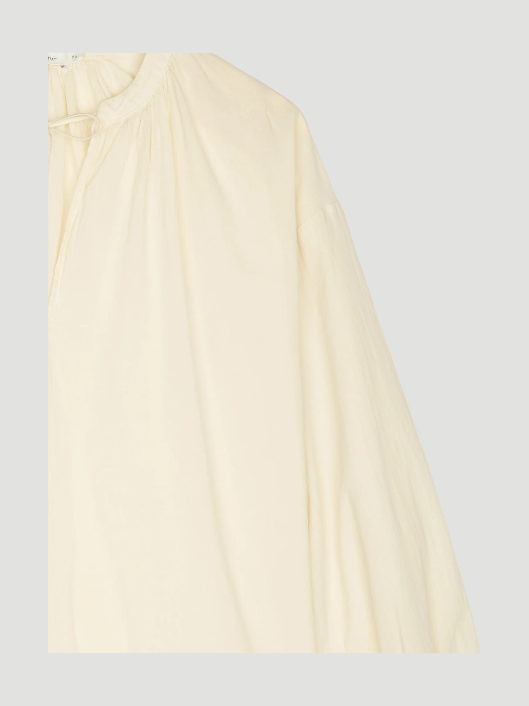 Second Hand Tunika-Bluse aus reiner Bio-Baumwolle - Image 4
