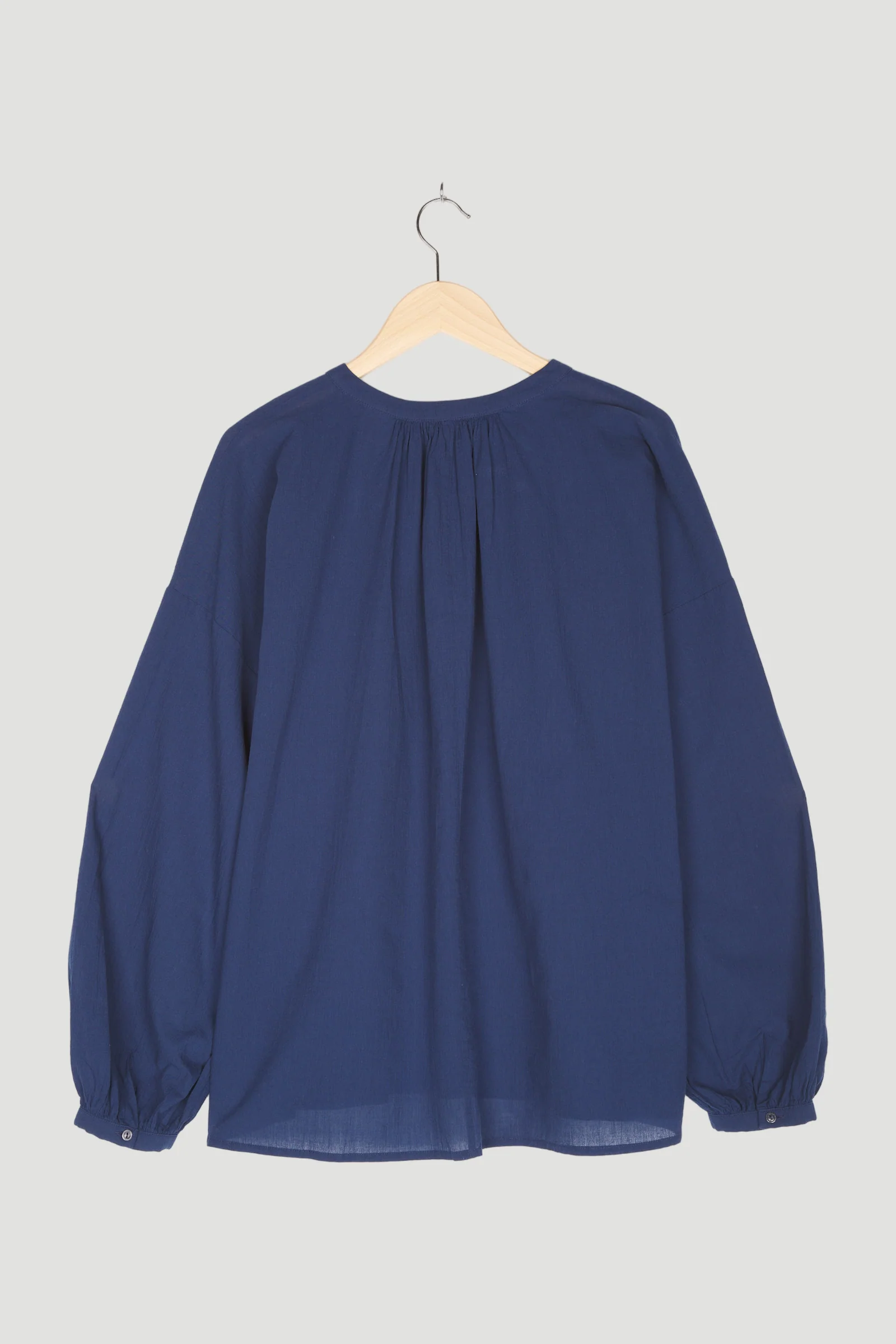 Second Hand Tunika-Bluse aus reiner Bio-Baumwolle - Image 5