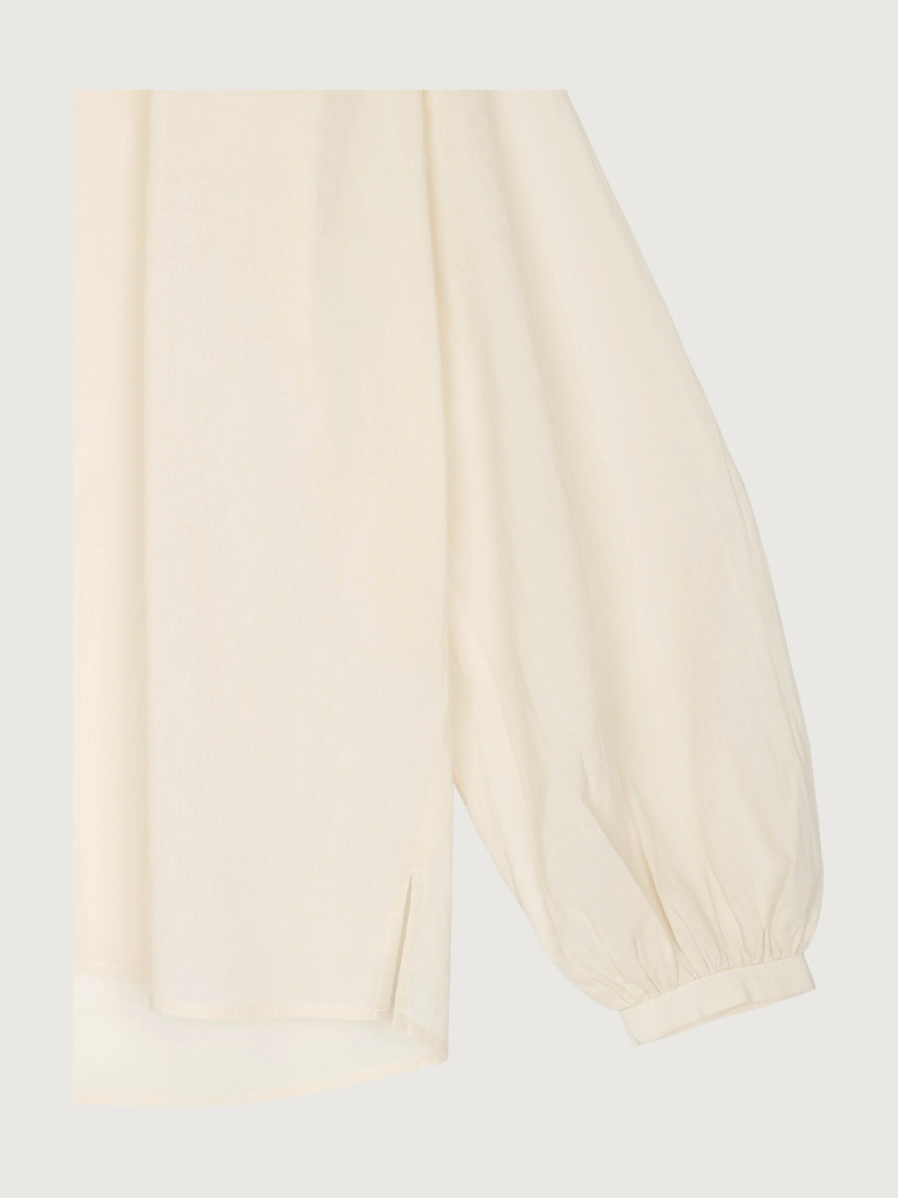 Second Hand Tunika-Bluse aus reiner Bio-Baumwolle - Image 9