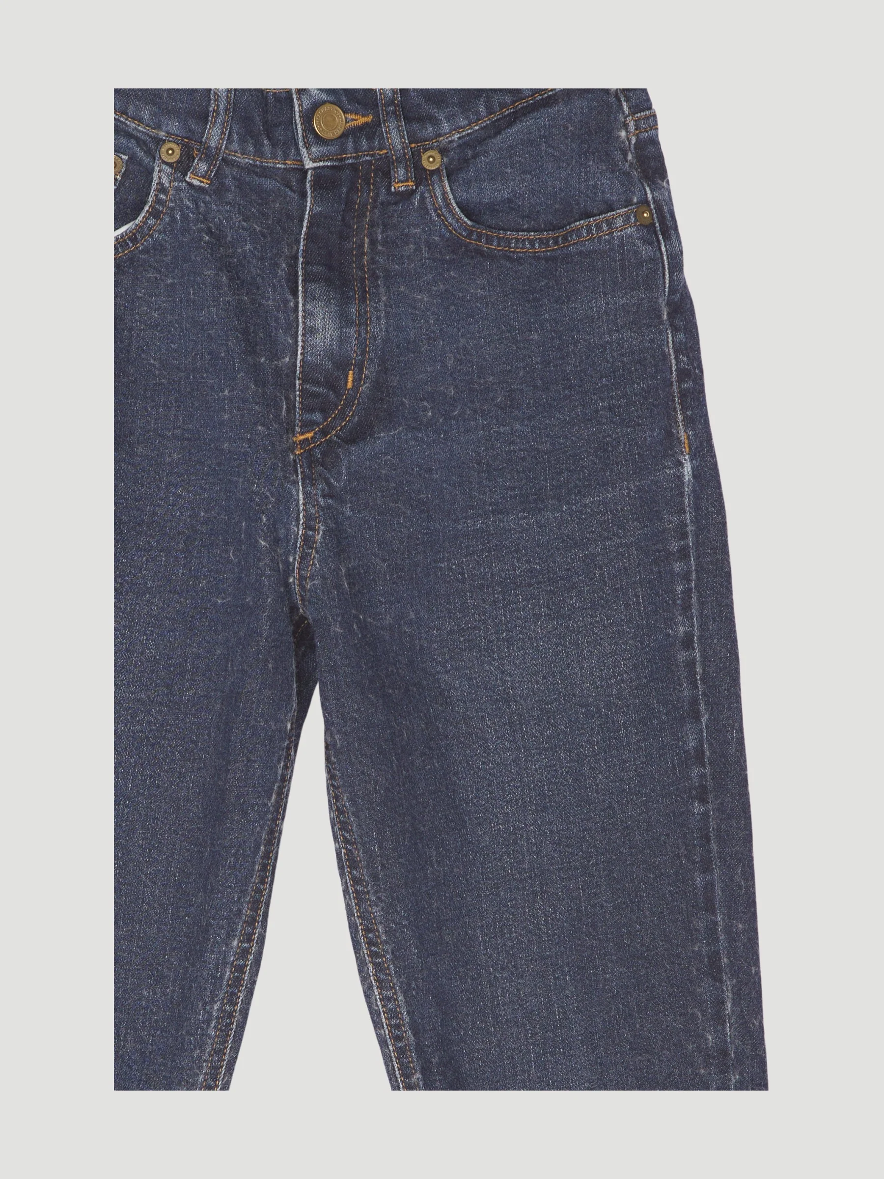 Second Hand Wolldenim Jeans Barrel Leg aus Bio-Baumwolle mit Schurwolle - Image 3