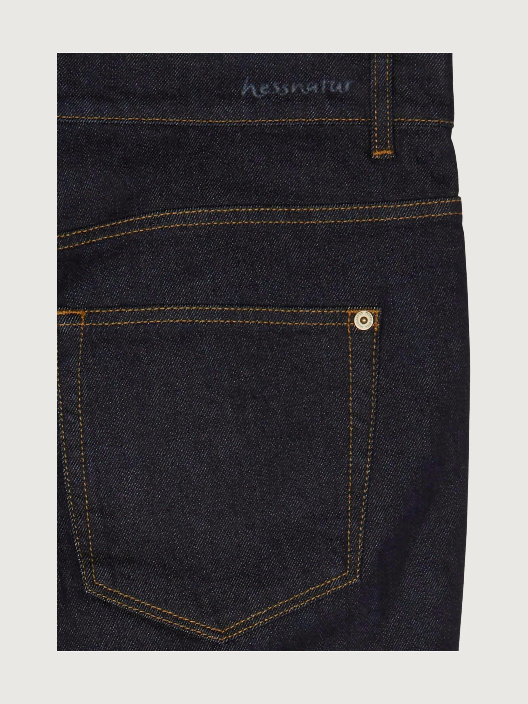 Second Hand Wolldenim Jeans Barrel Leg aus Bio-Baumwolle mit Schurwolle - Image 6