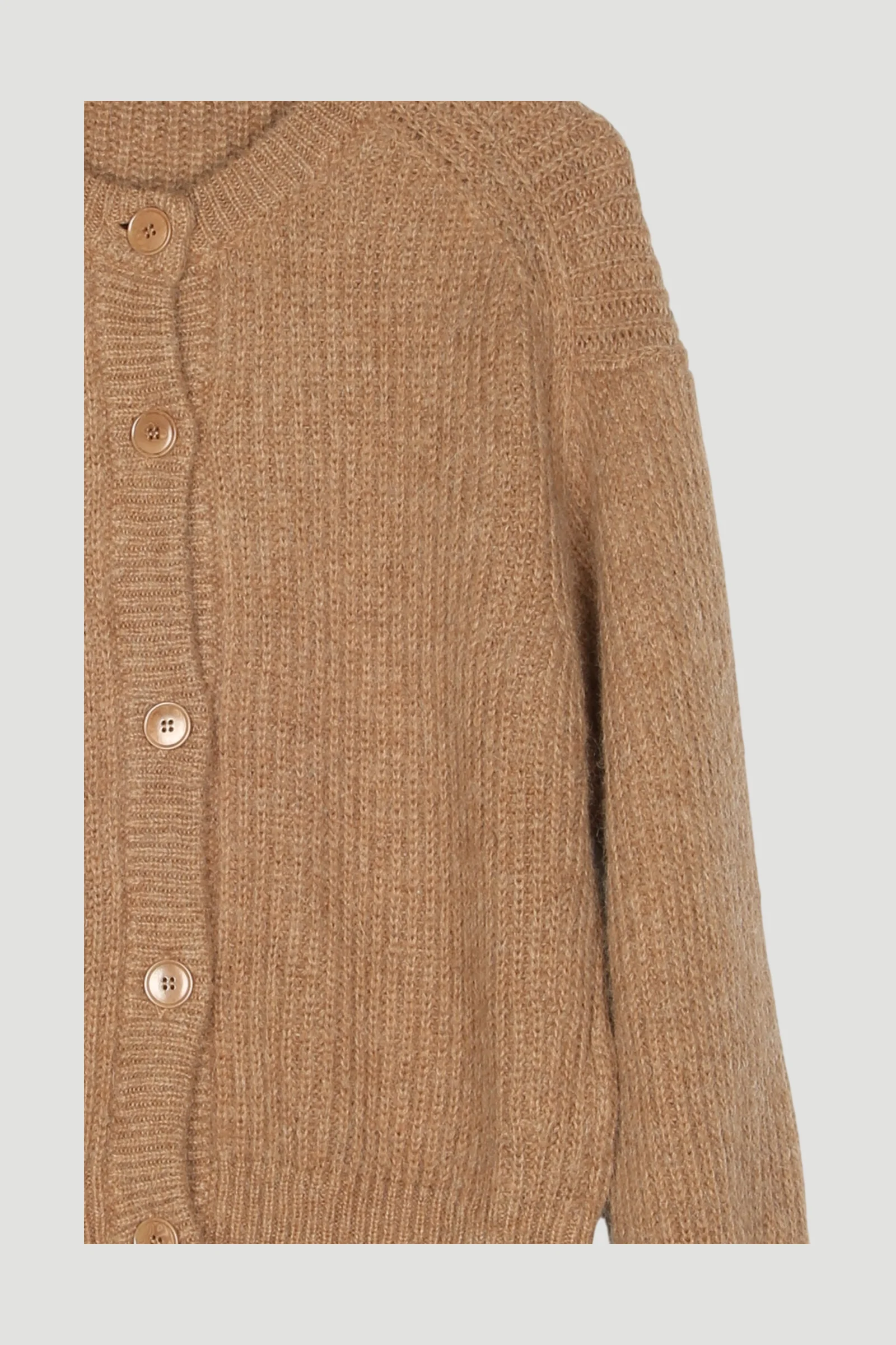 Secondhand Alpaca Strickjacke Oversize - Image 3