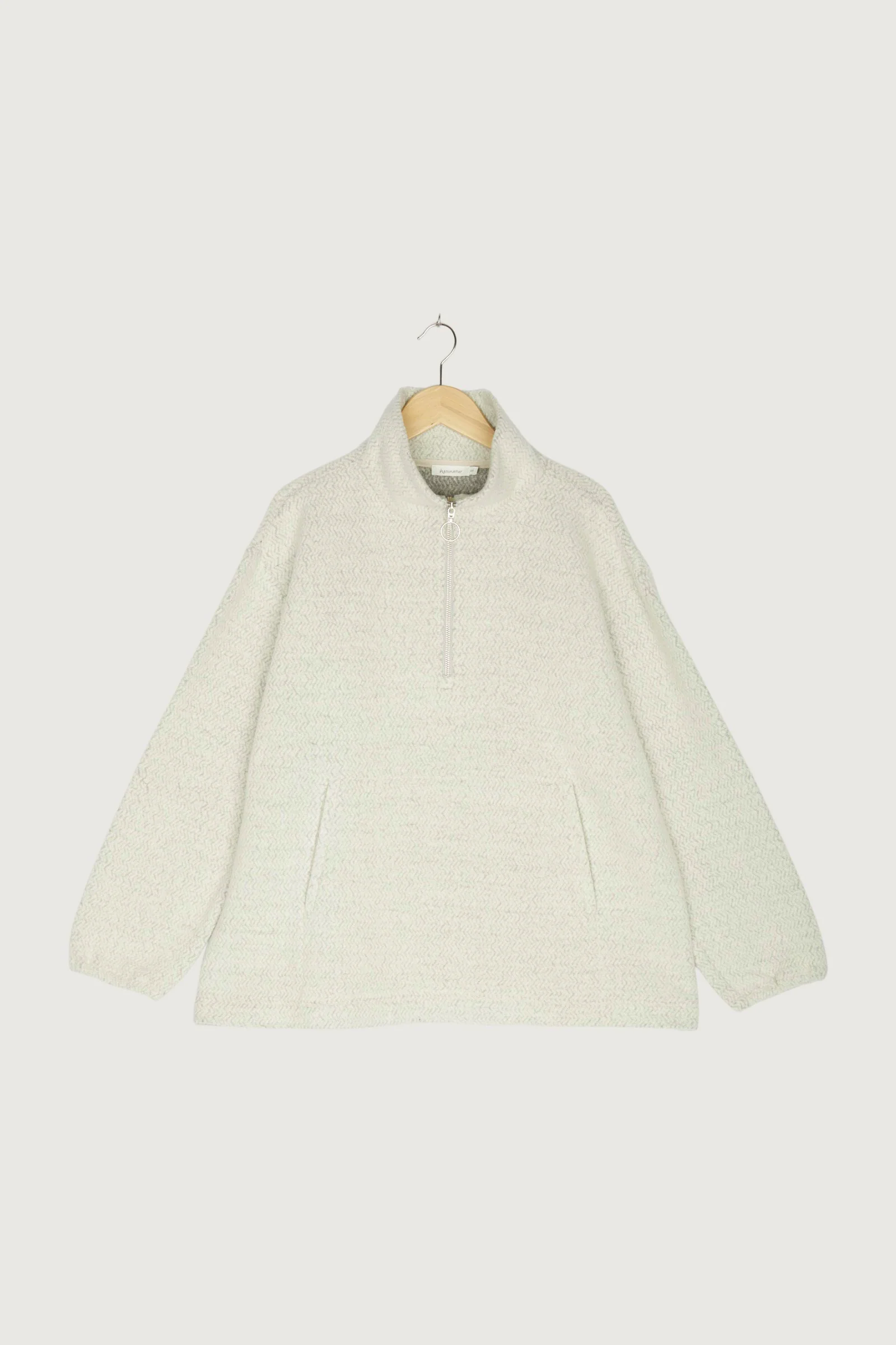 Secondhand Anorak aus Bio-Merinowolle mit Bio-Baumwolle - Image 3