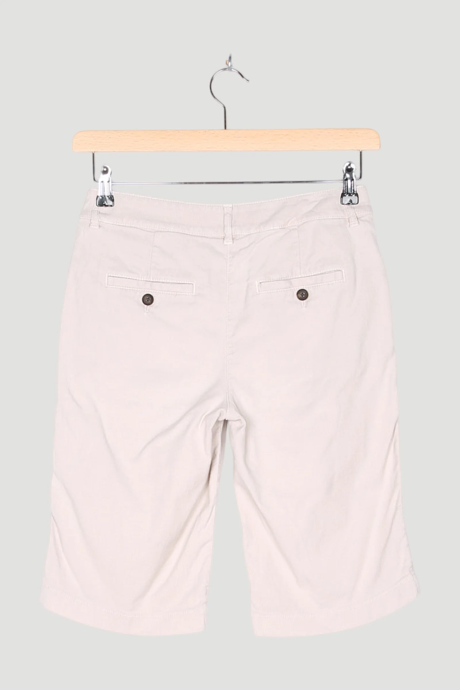 Secondhand Bermudas aus Bio-Baumwolle mit Leinen - Image 2