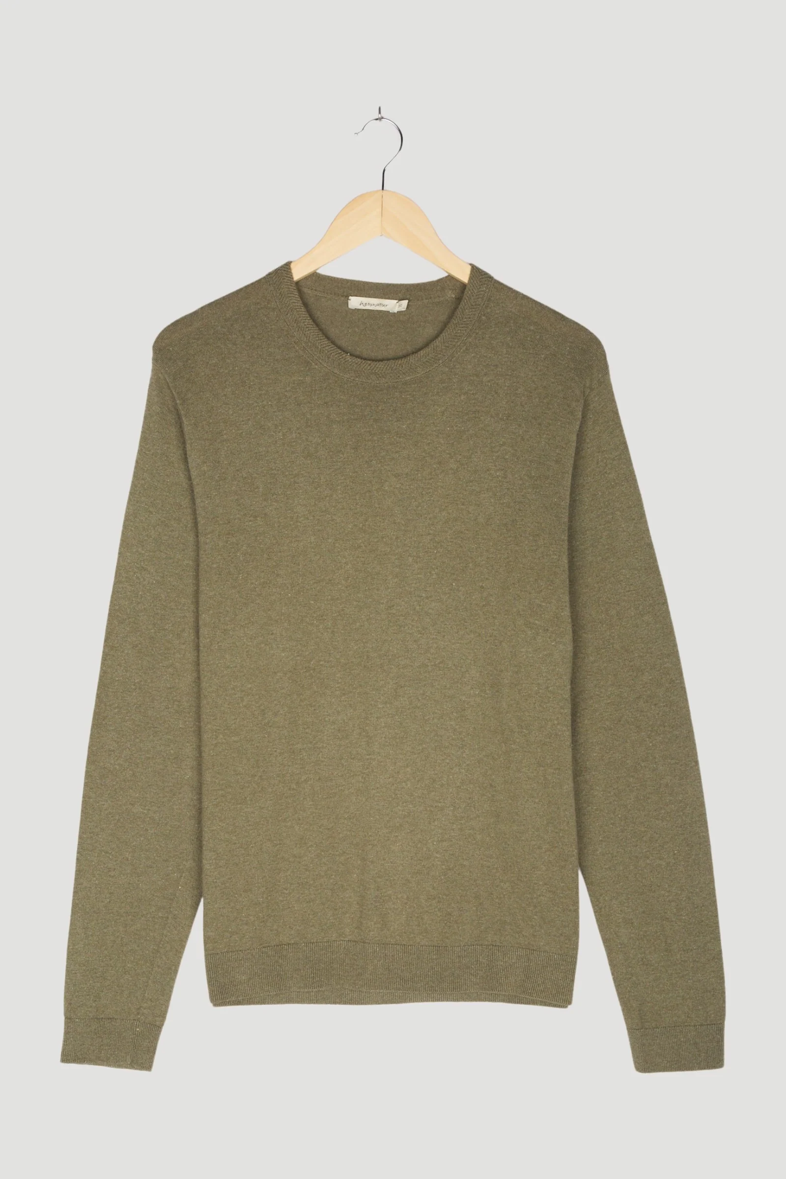 Secondhand Betterecycling Pullover aus Bio-Baumwolle und Eri-Seide