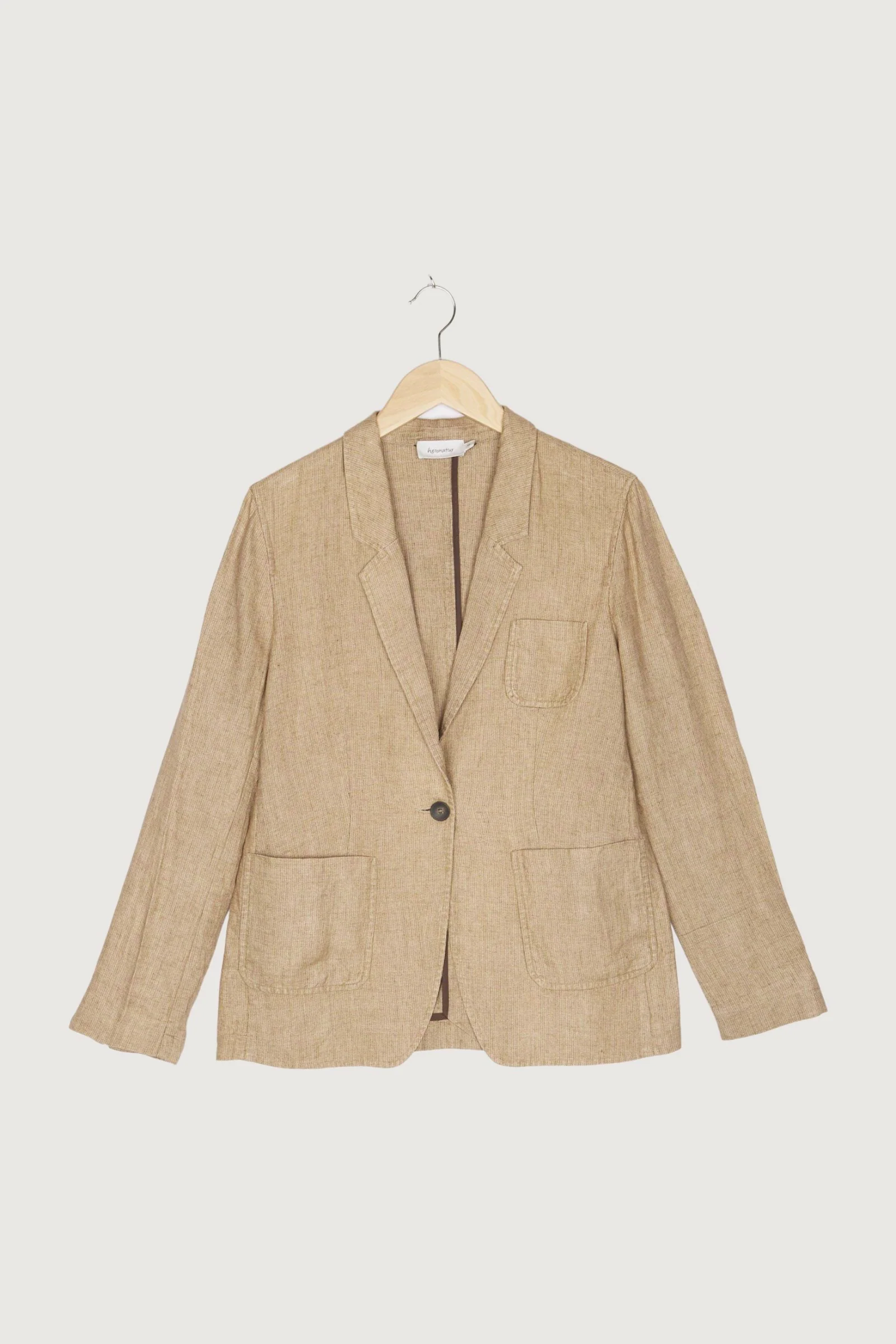 Secondhand Blazer aus reinem Hessenleinen