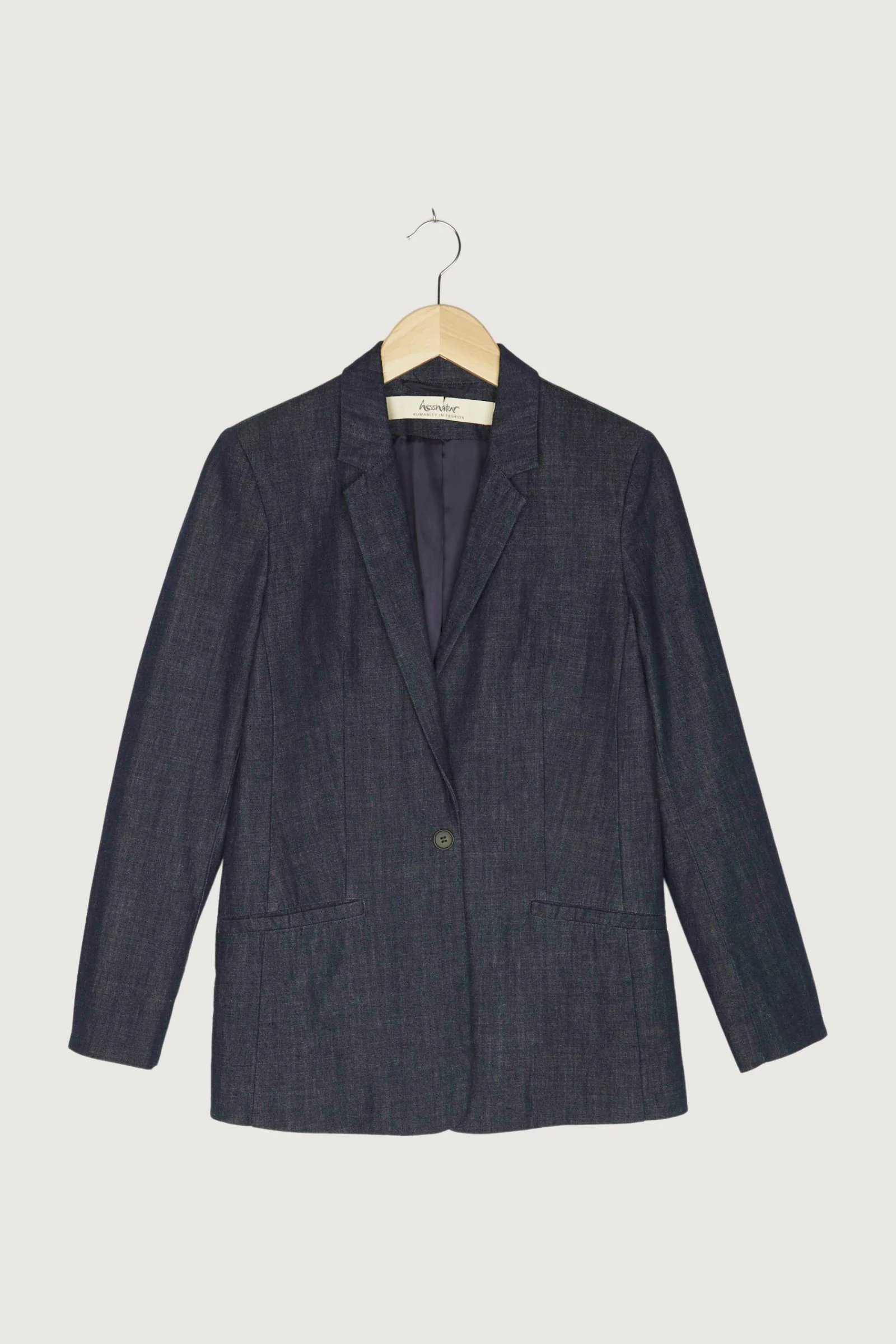 Secondhand Blazer aus reiner Bio-Baumwolle