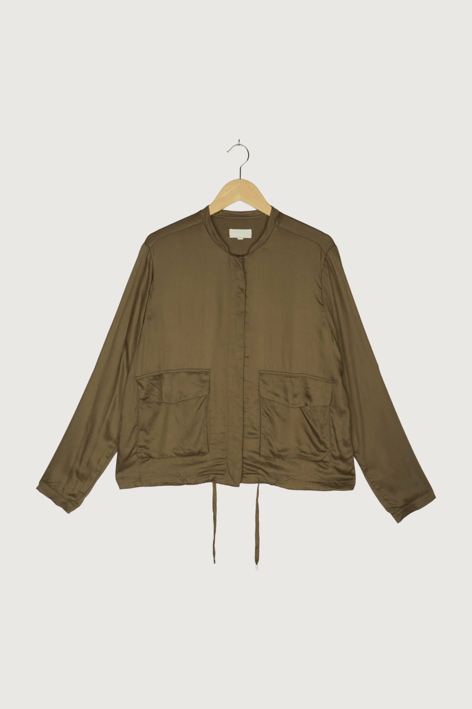 Secondhand Blouson aus reinem Modal