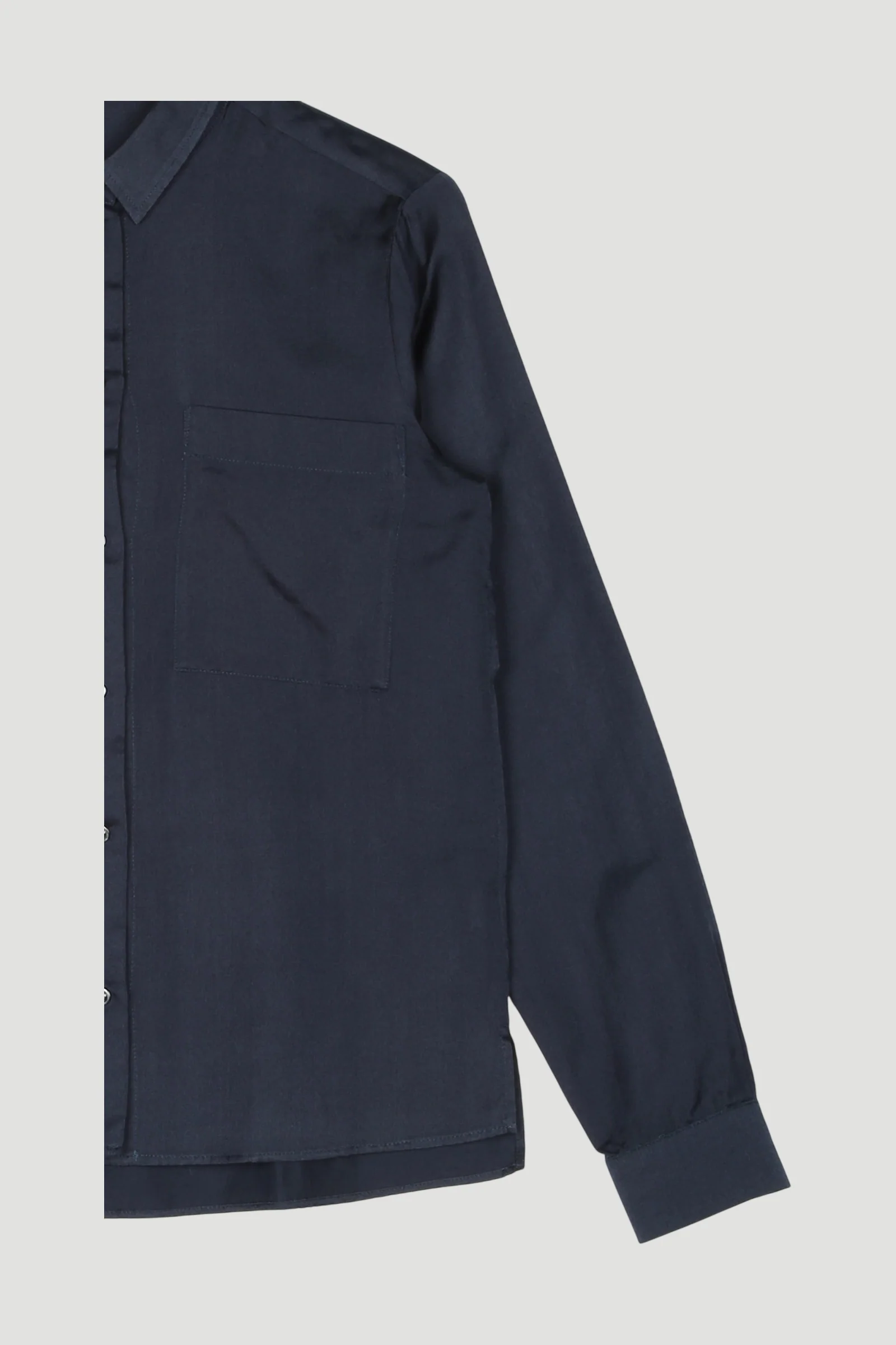Secondhand Bluse aus Bio-Baumwolle mit Seide - Image 3