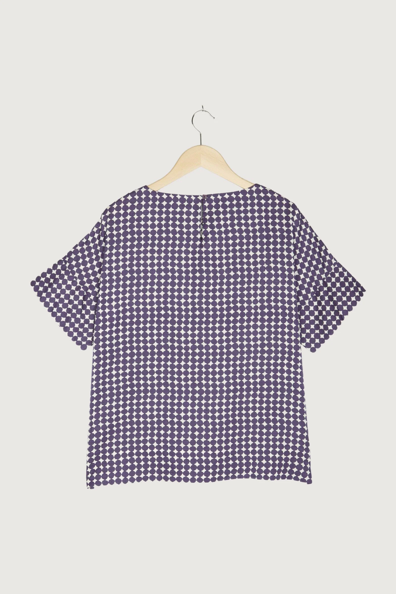Secondhand Bluse aus Bio-Baumwolle mit Seide und Hanf - Image 2