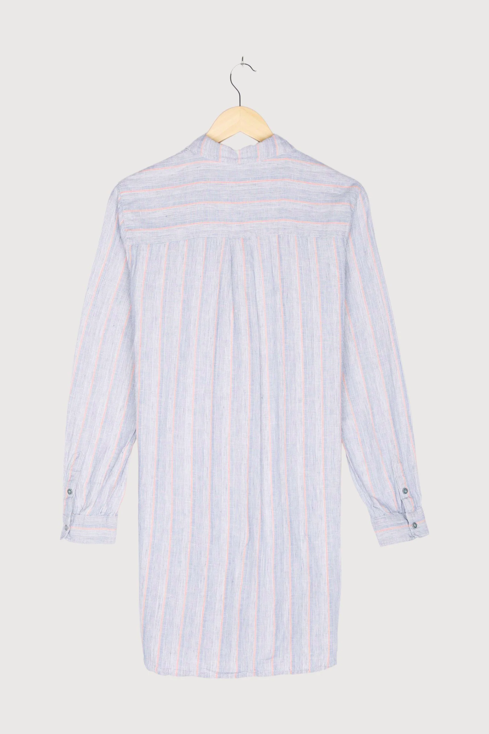 Secondhand Bluse aus Leinen mit Bio-Baumwolle - Image 2