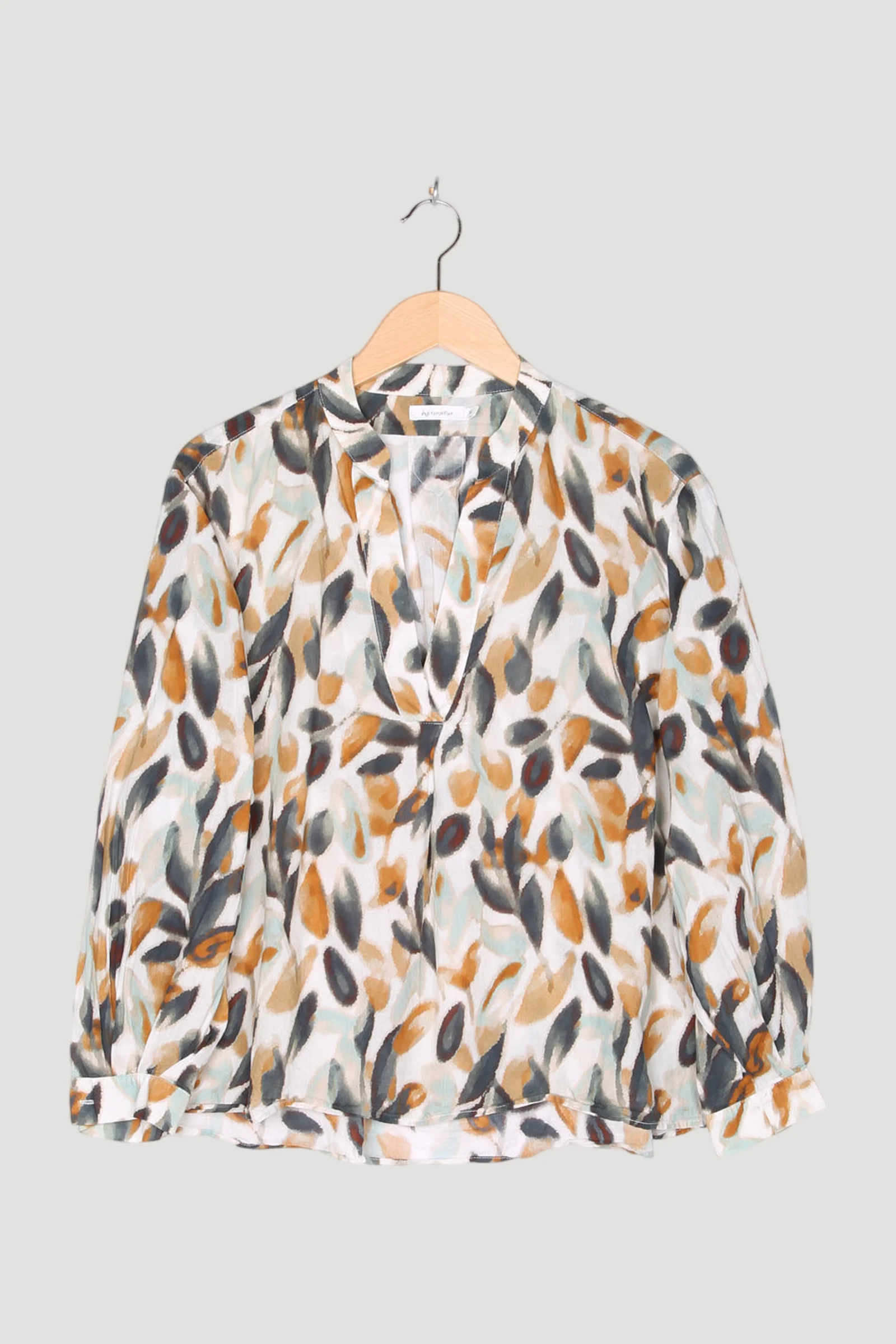 Secondhand Bluse aus reiner Bio-Baumwolle