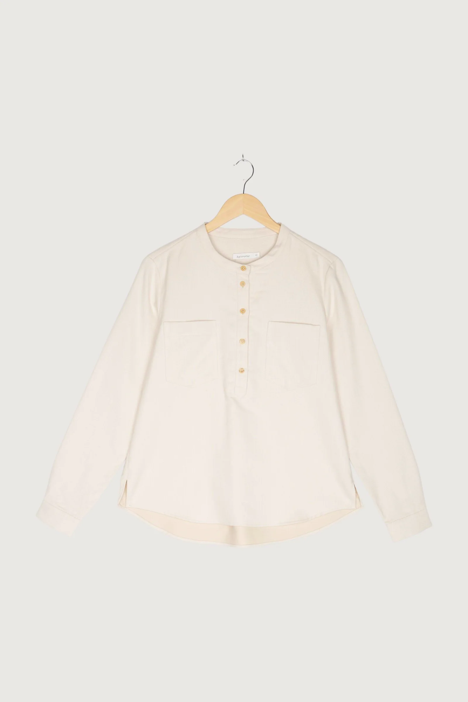 Secondhand Bluse aus reiner Bio-Baumwolle
