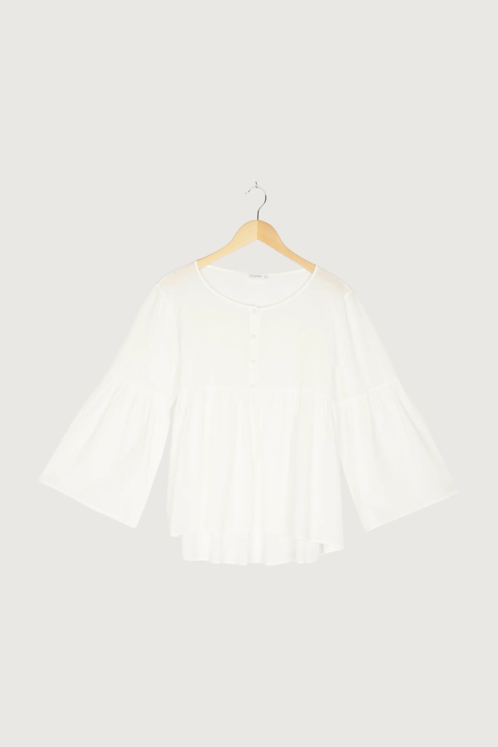 Secondhand Bluse aus reiner Bio-Baumwolle - Image 4
