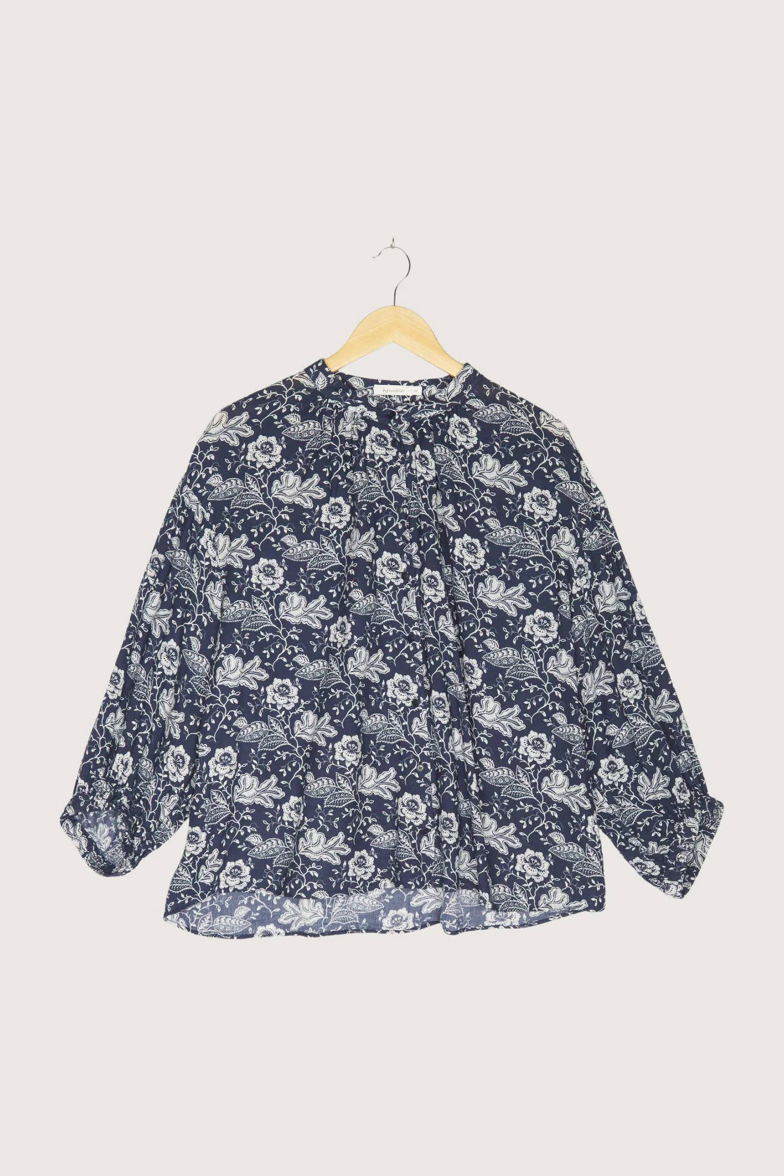 Secondhand Bluse aus reiner Bio-Baumwolle