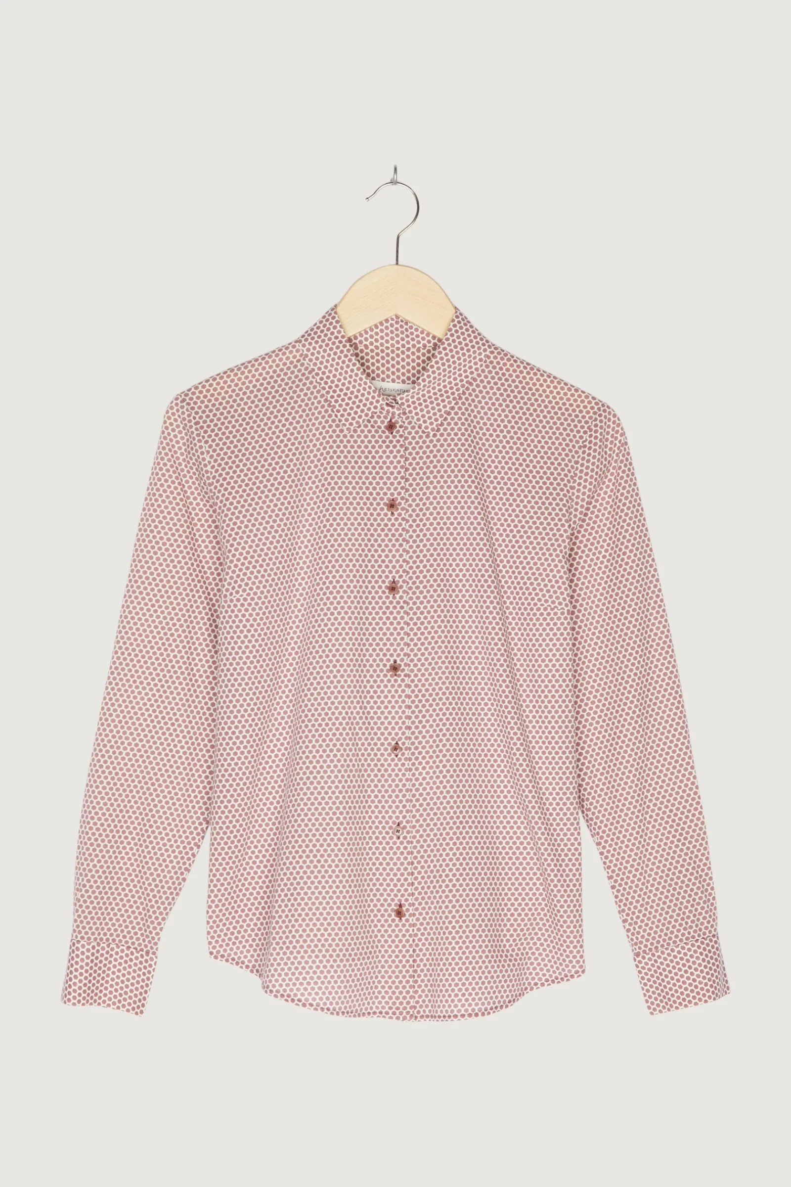 Secondhand Bluse aus reiner Bio-Baumwolle