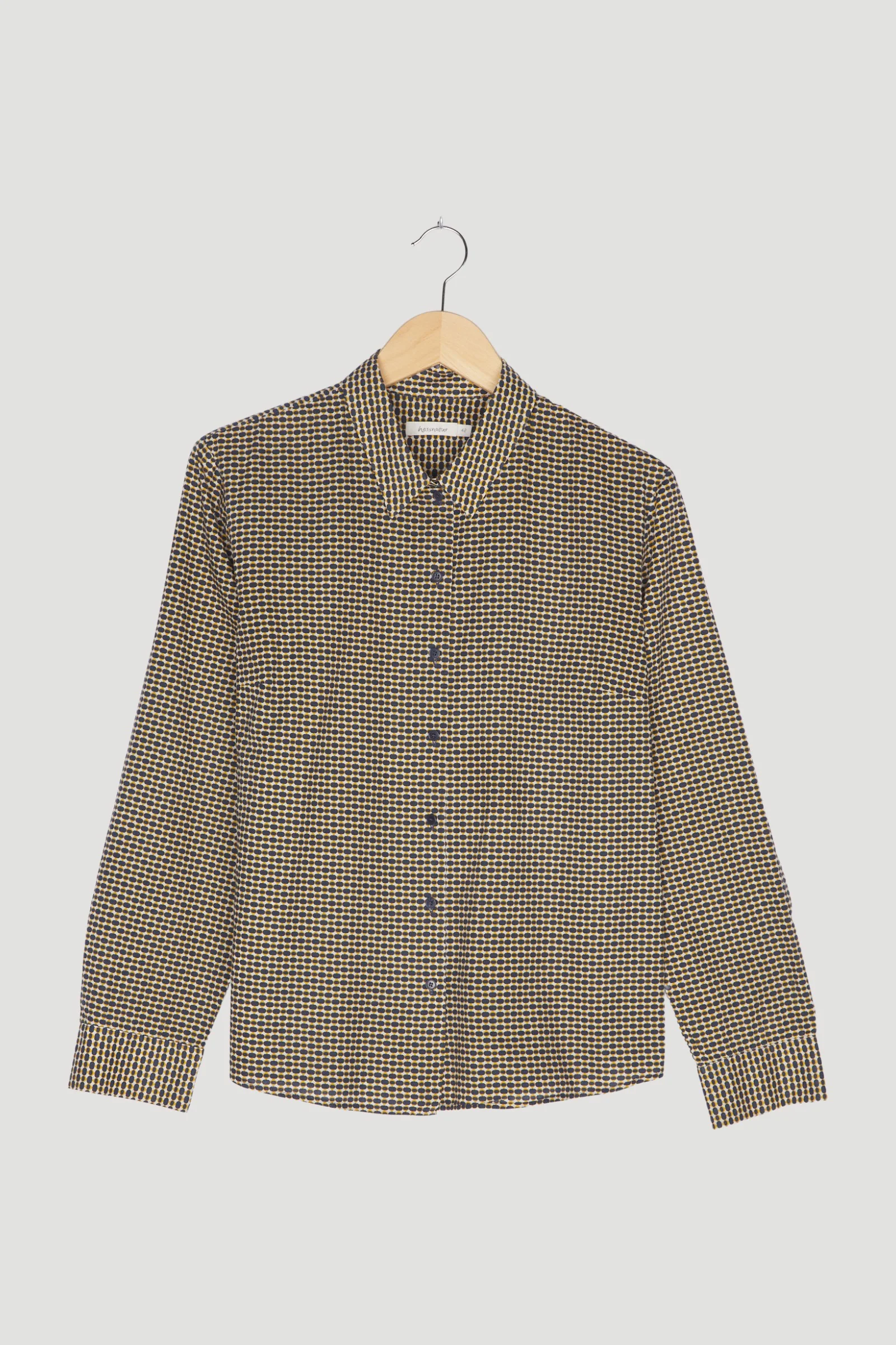 Secondhand Bluse aus reiner Bio-Baumwolle