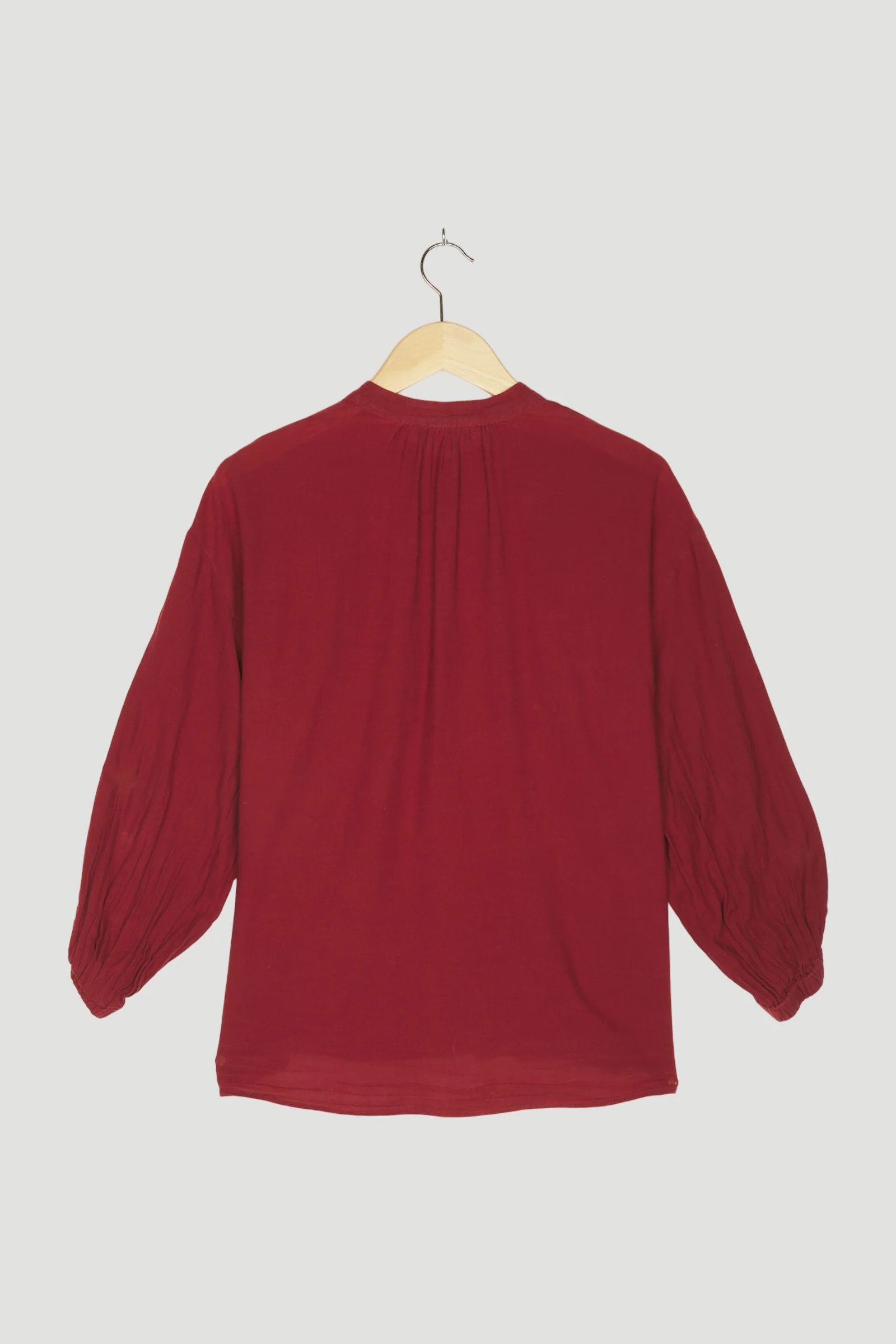 Secondhand Bluse aus reiner Bio-Baumwolle - Image 2