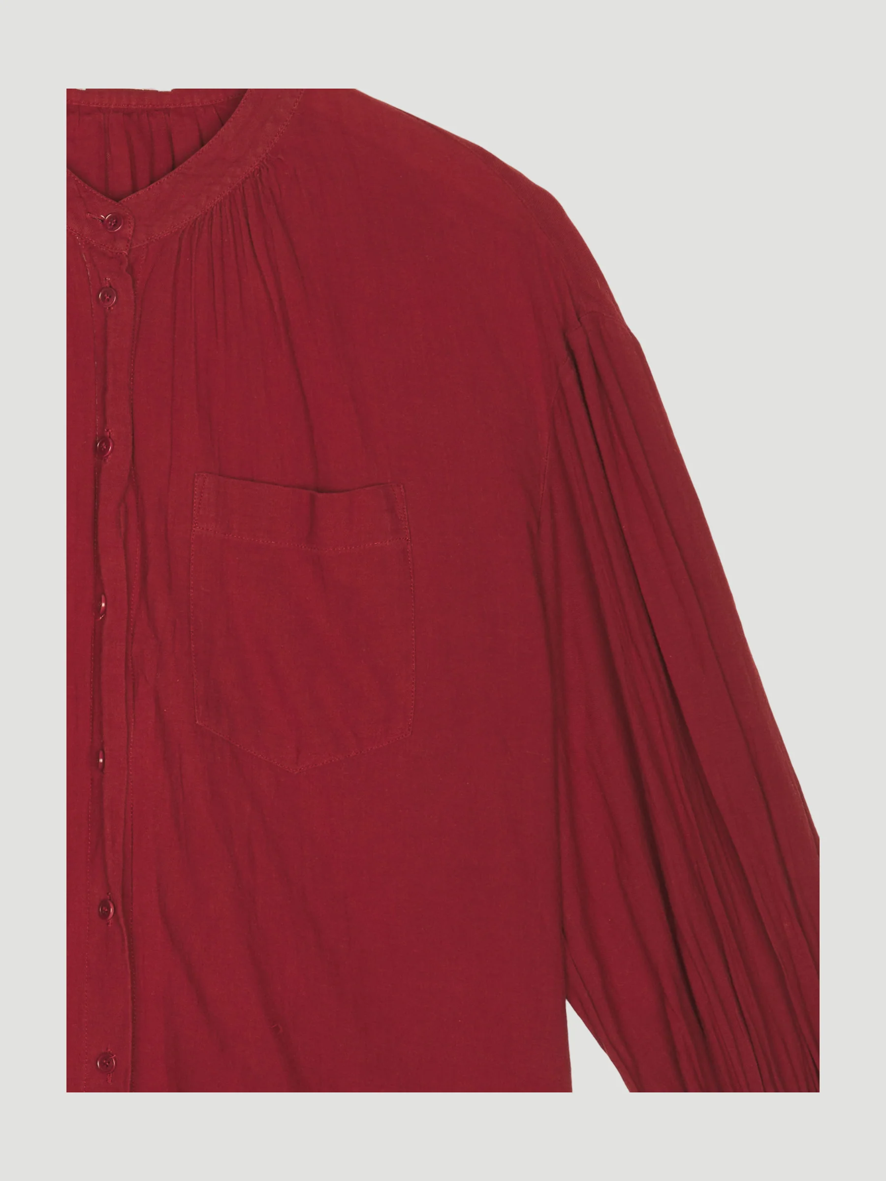 Secondhand Bluse aus reiner Bio-Baumwolle - Image 3