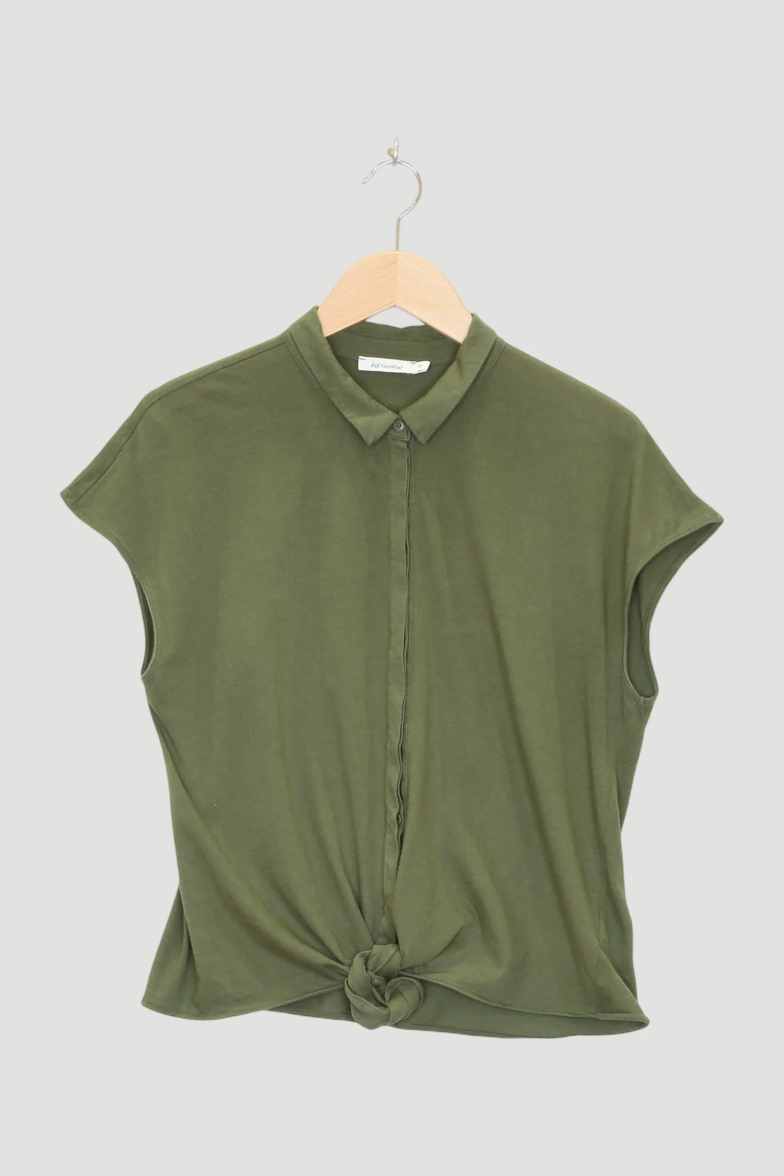 Secondhand Bluse aus reiner Bio-Baumwolle