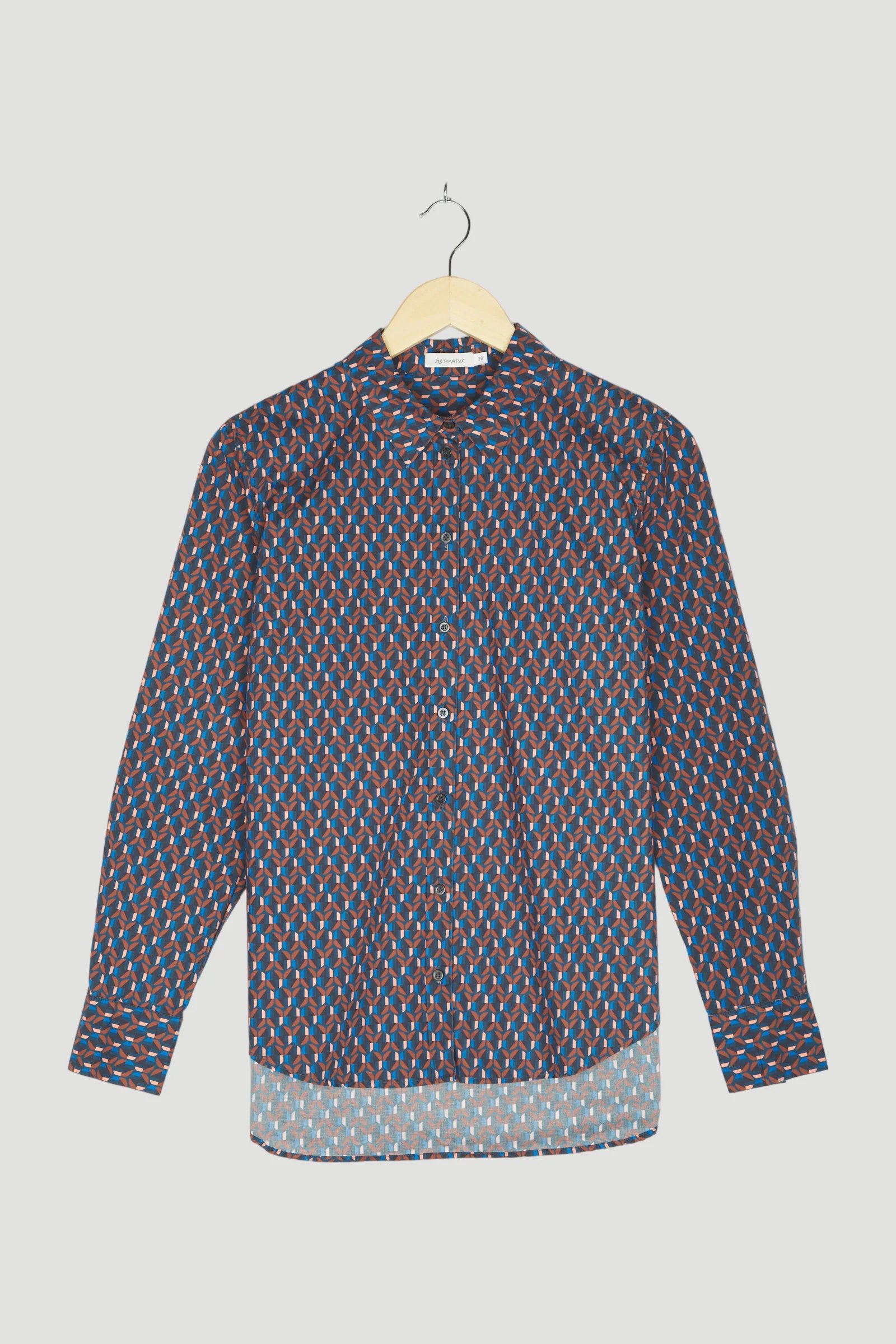 Secondhand Bluse aus reiner Bio-Baumwolle