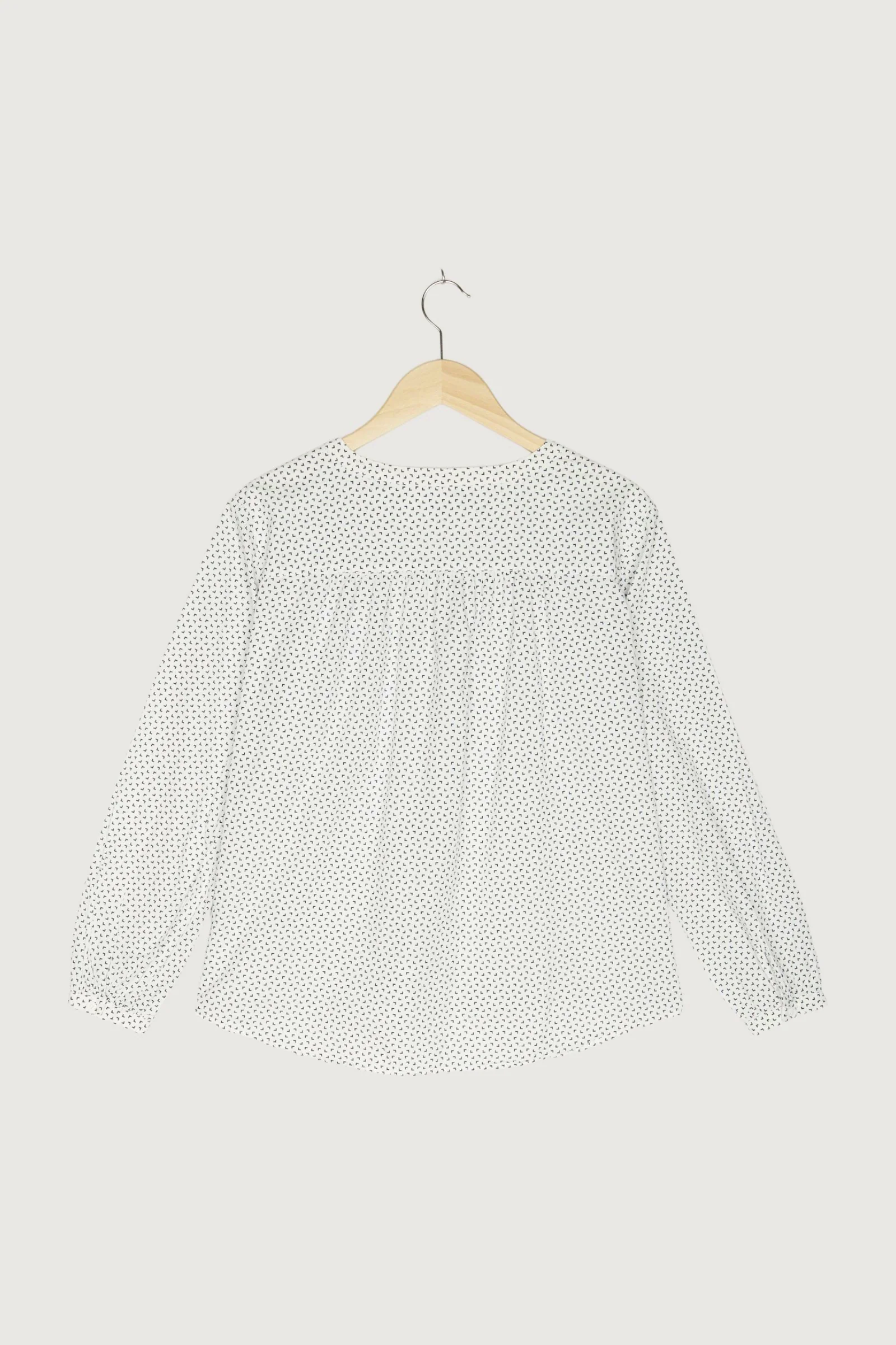 Secondhand Bluse aus reiner Bio-Baumwolle - Image 5