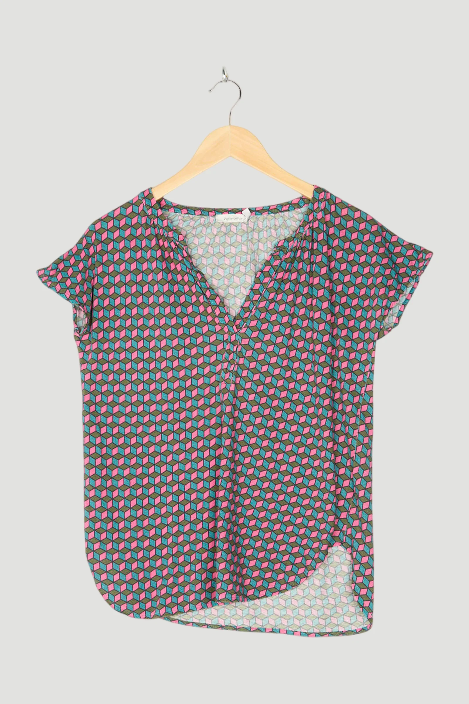 Secondhand Bluse aus reiner Bio-Baumwolle