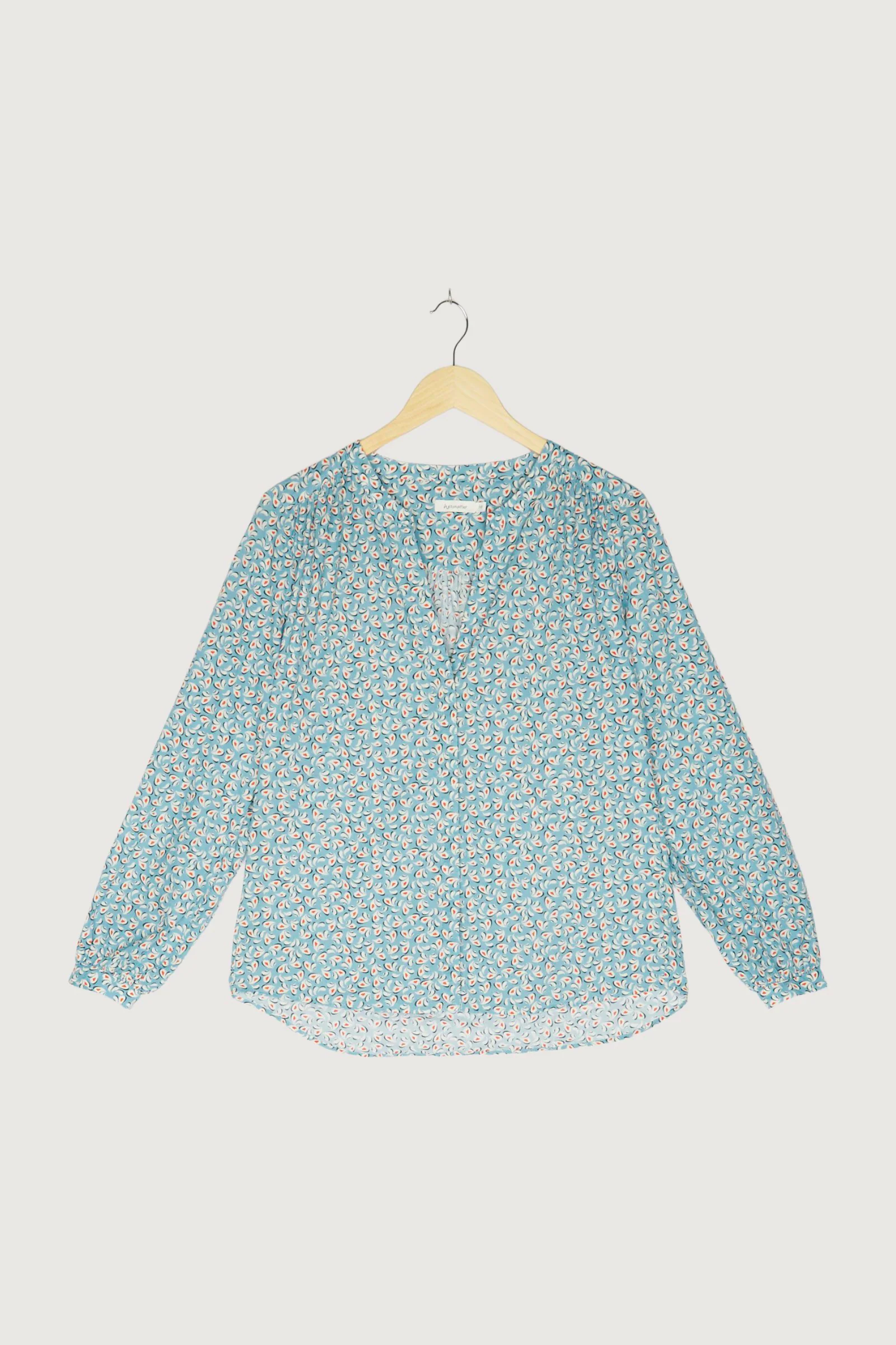 Secondhand Bluse aus reiner Bio-Baumwolle