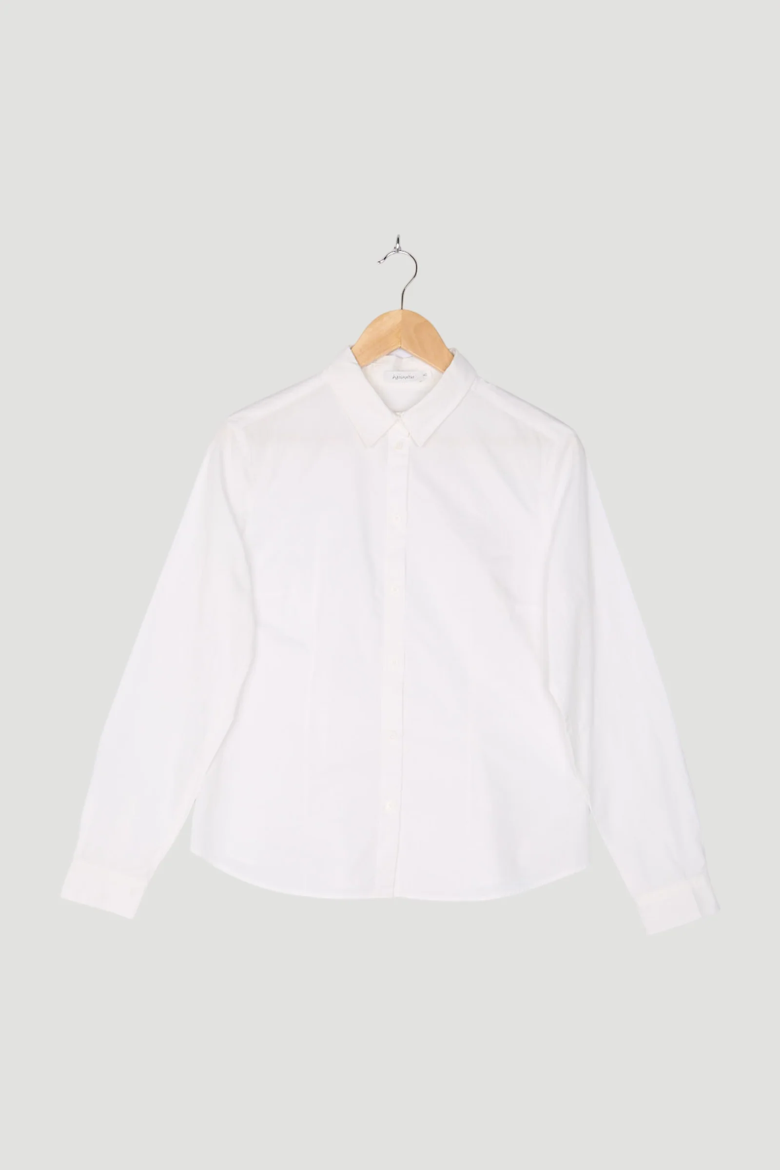 Secondhand Bluse Modern Fit aus reiner Bio-Baumwolle