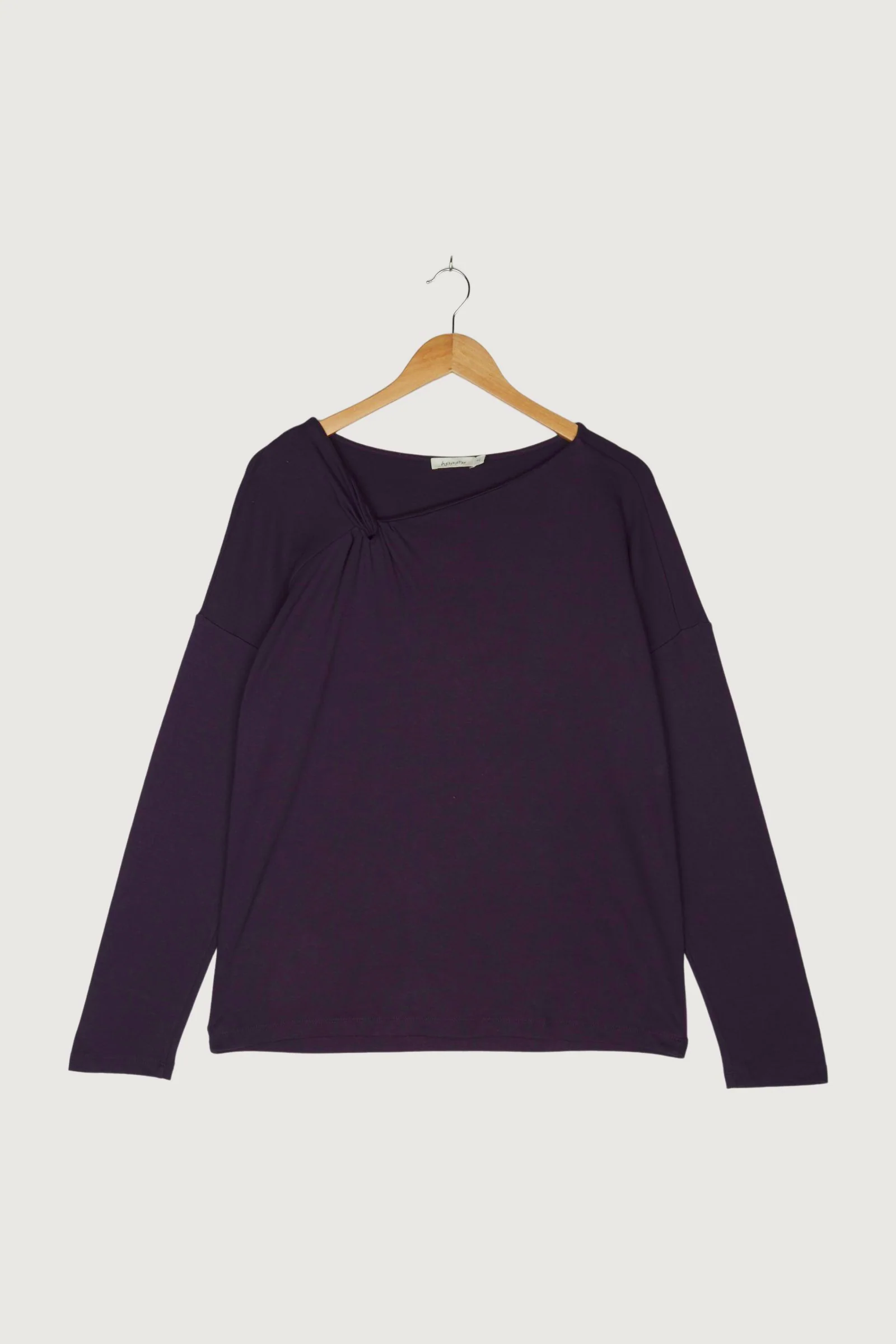 Secondhand Blusen-Shirt aus Bio-Baumwolle mit Modal - Image 4