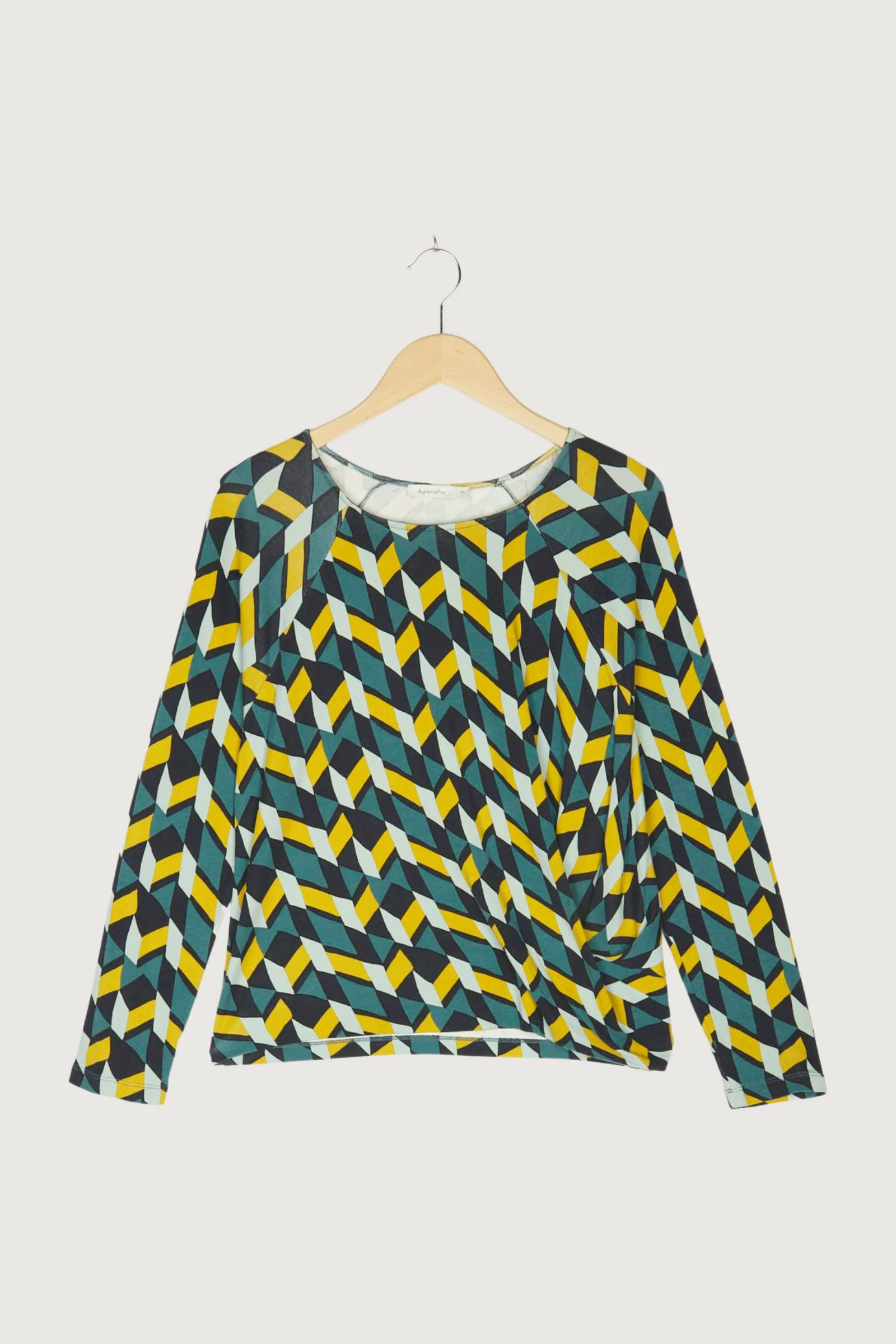 Secondhand Blusen-Shirt aus Bio-Baumwolle und Modal - Image 10