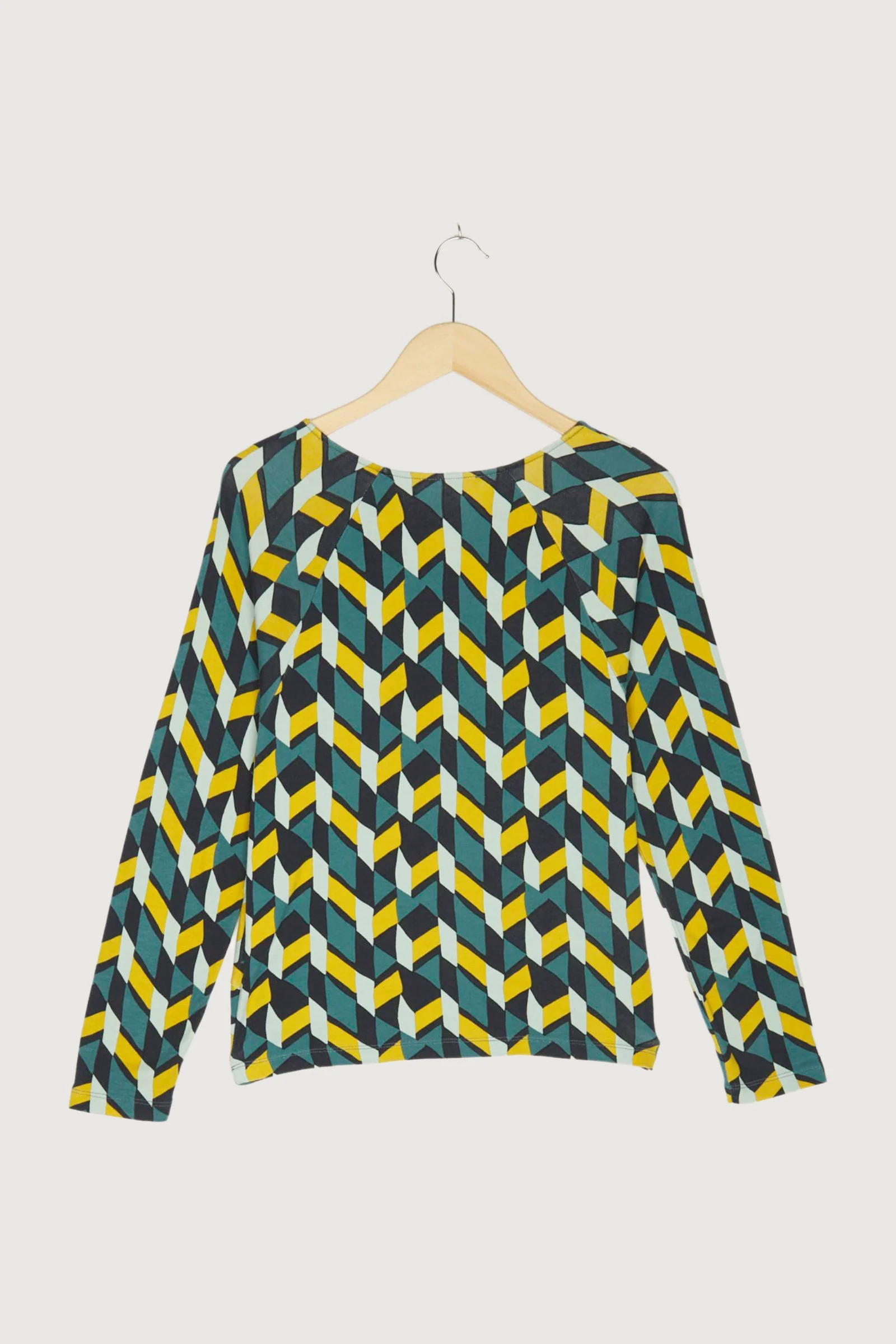 Secondhand Blusen-Shirt aus Bio-Baumwolle und Modal - Image 11