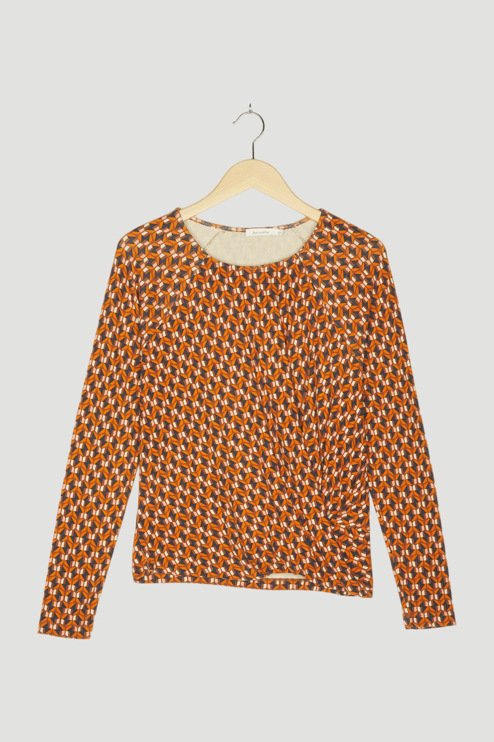Secondhand Blusen-Shirt aus Bio-Baumwolle und Modal - Image 3