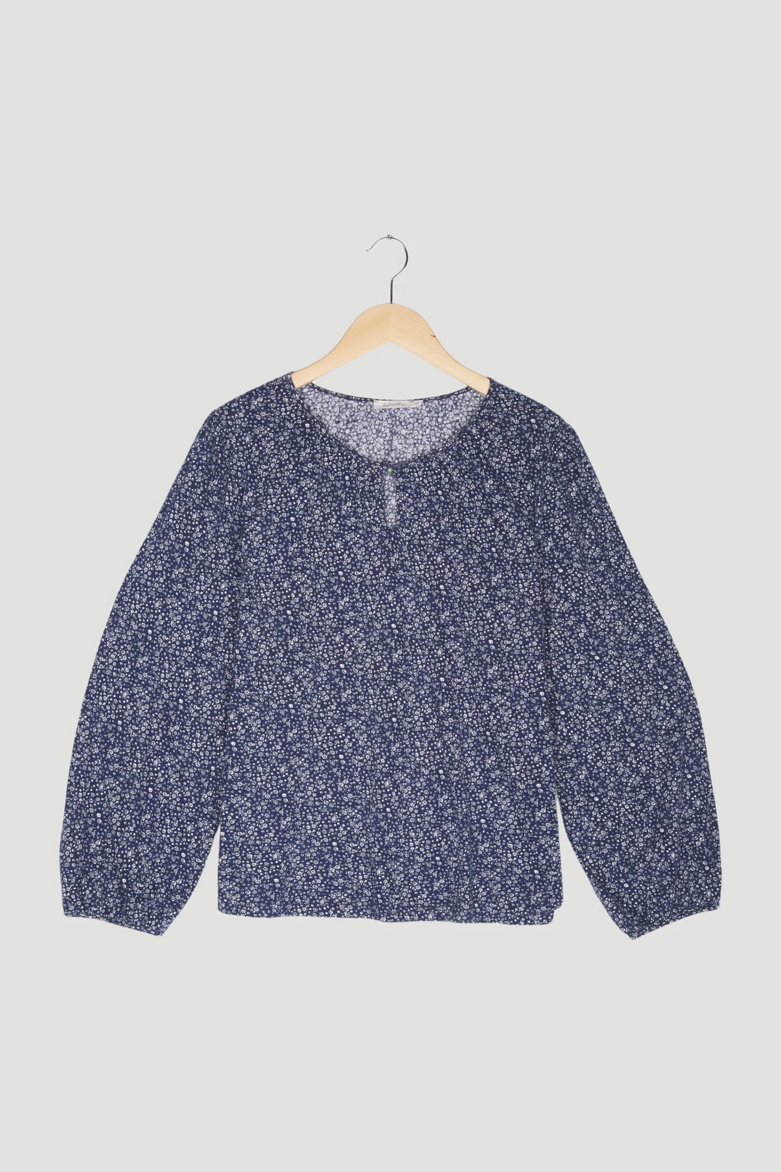 Secondhand Blusen-Shirt aus reiner Bio-Baumwolle - Image 4