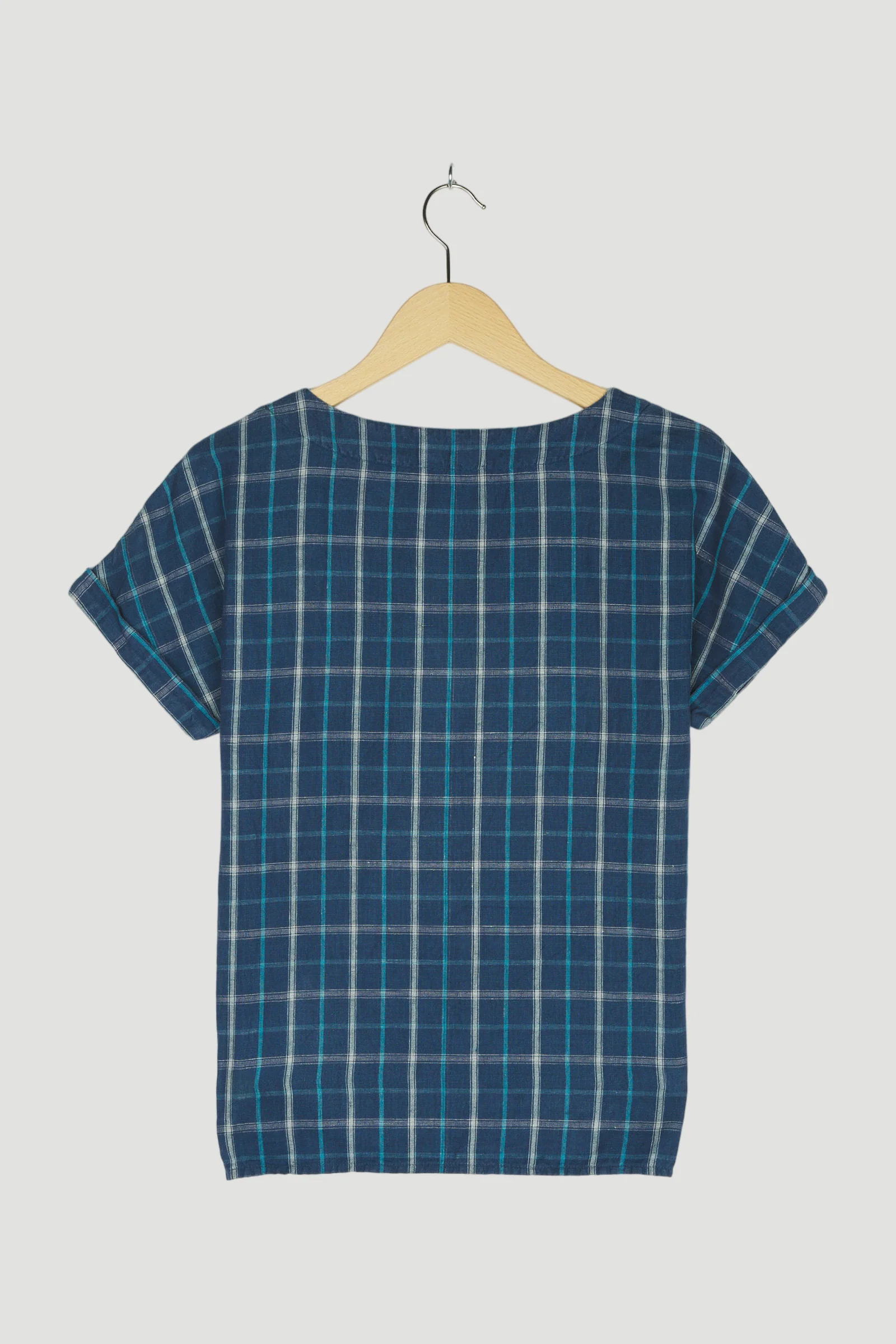 Secondhand Blusenshirt aus Leinen mit Bio-Baumwolle - Image 2