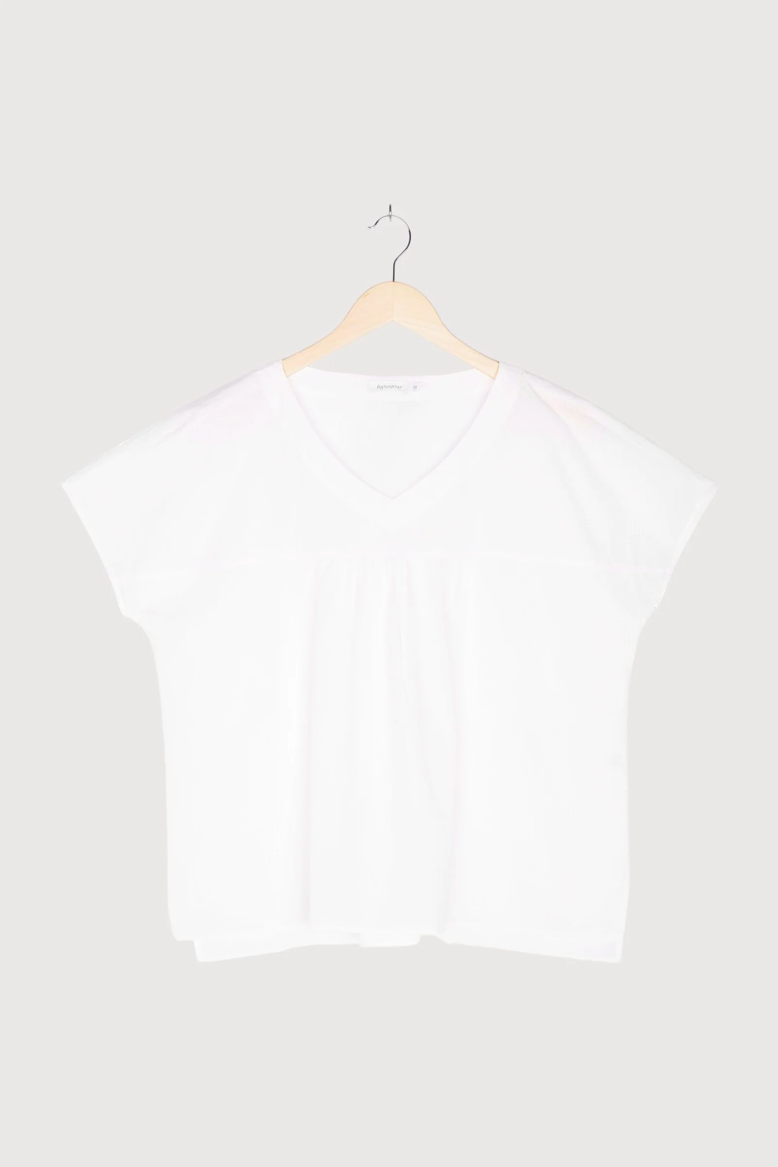 Secondhand Blusenshirt aus reiner Bio-Baumwolle
