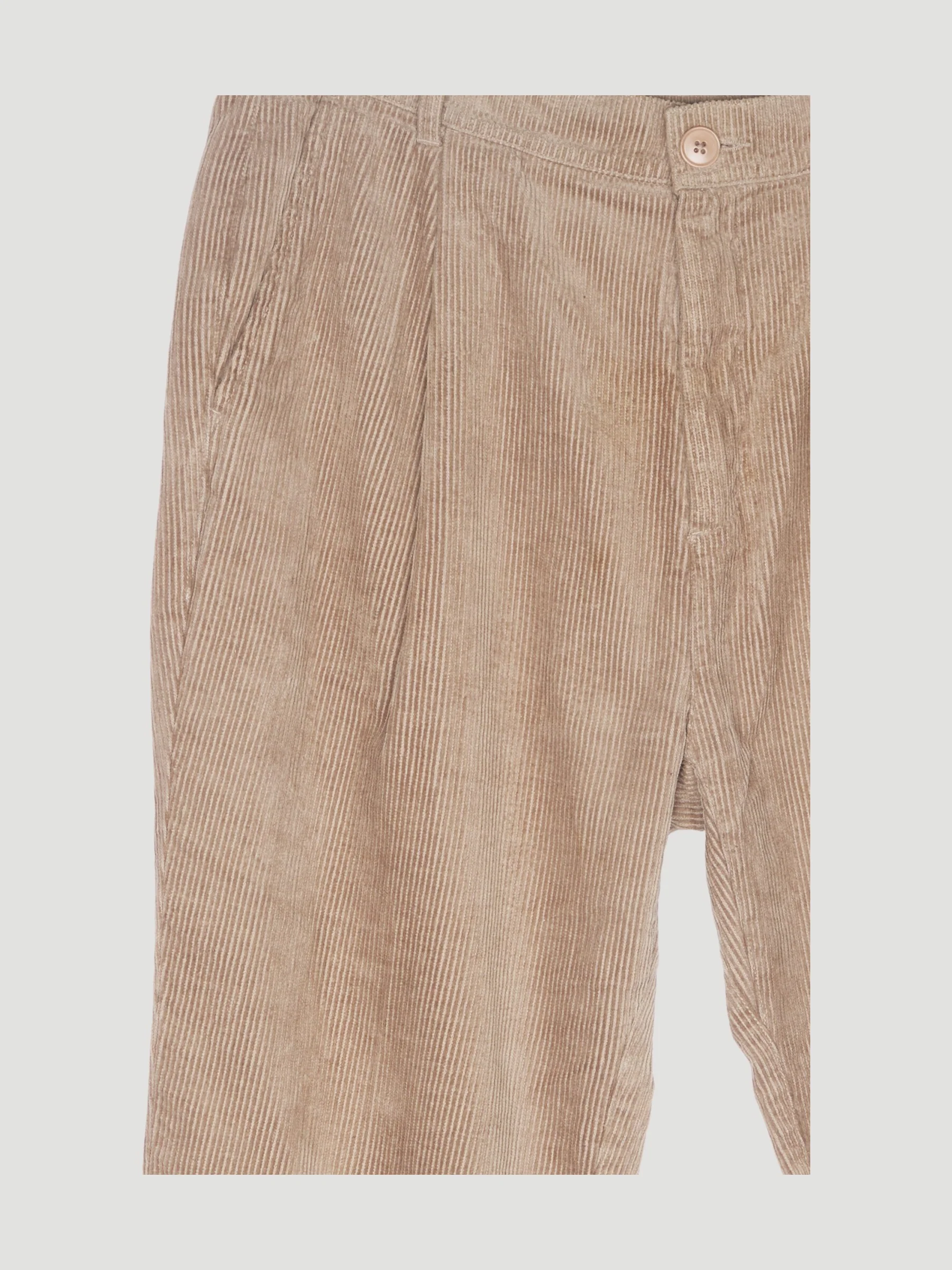 Secondhand Bundfalten-Cordhose Relaxed Fit aus Hanf mit Bio-Baumwolle - Image 3