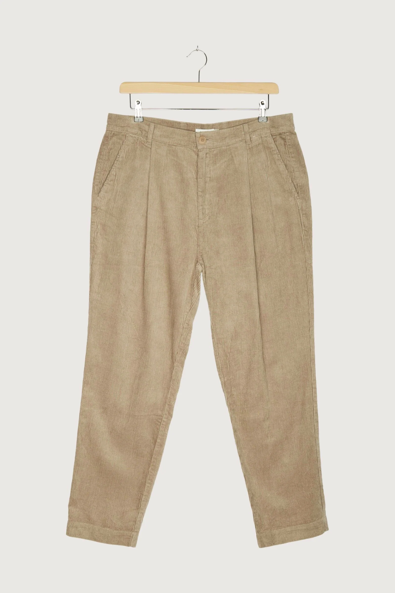 Secondhand Bundfalten-Cordhose Relaxed Fit aus Hanf mit Bio-Baumwolle - Image 7