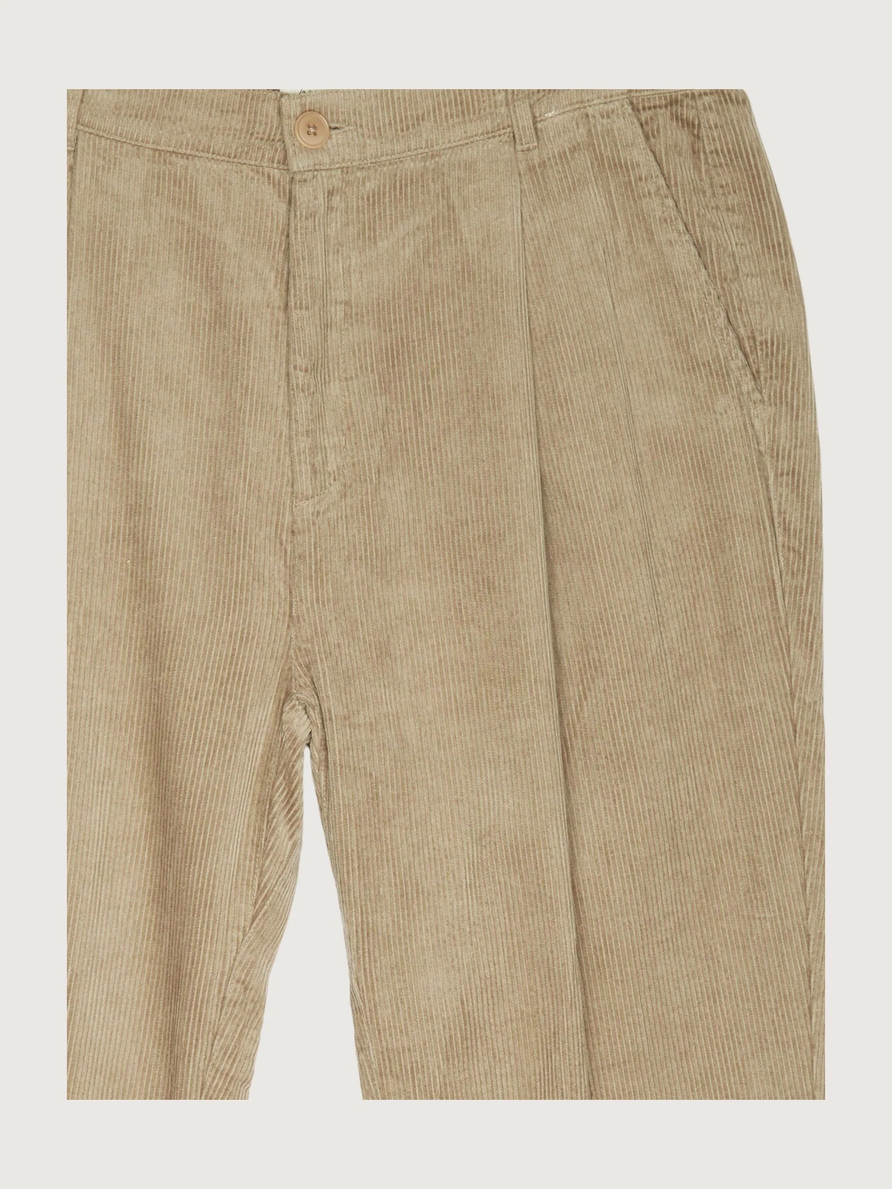 Secondhand Bundfalten-Cordhose Relaxed Fit aus Hanf mit Bio-Baumwolle - Image 9