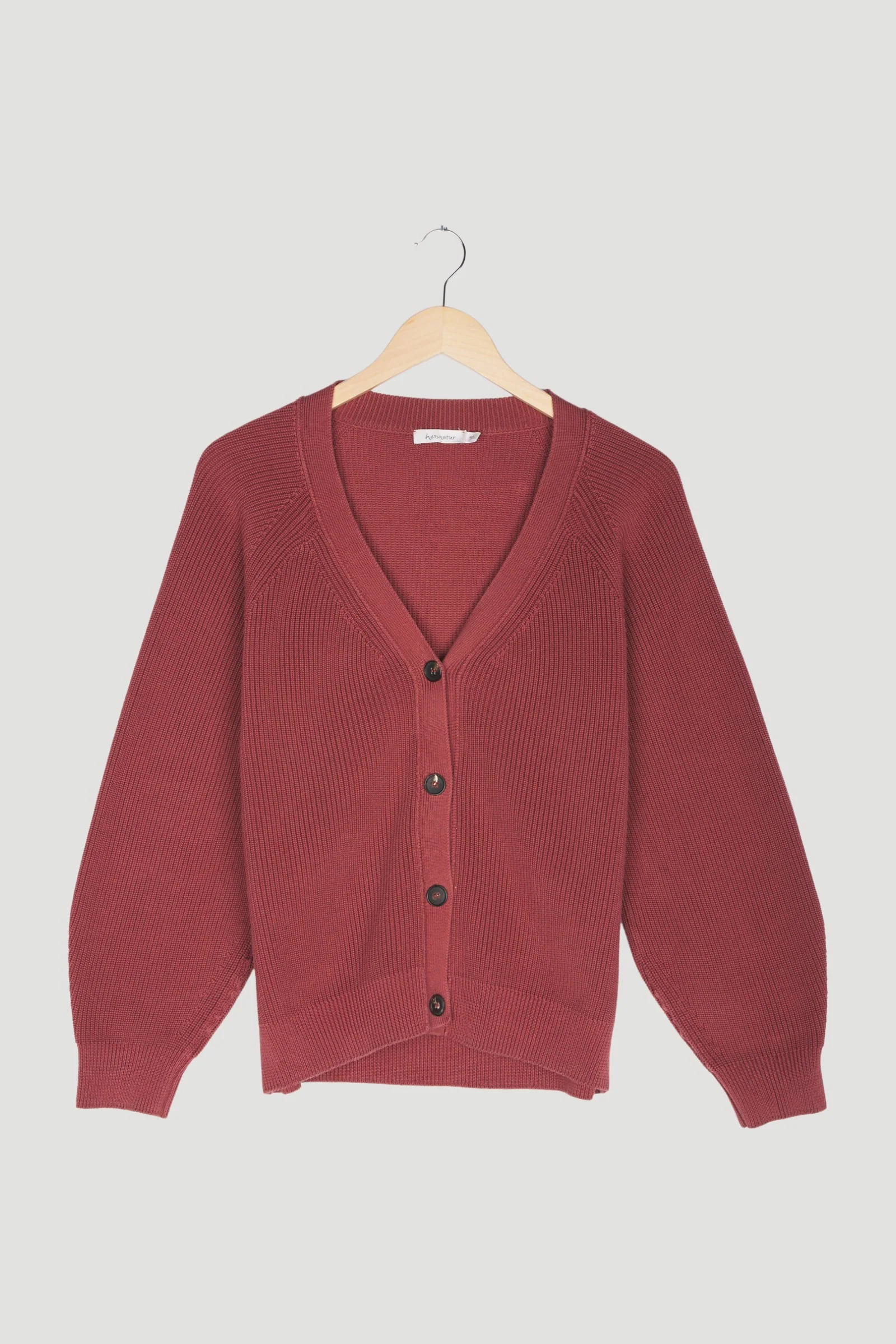 Secondhand Cardigan aus reiner Bio-Baumwolle