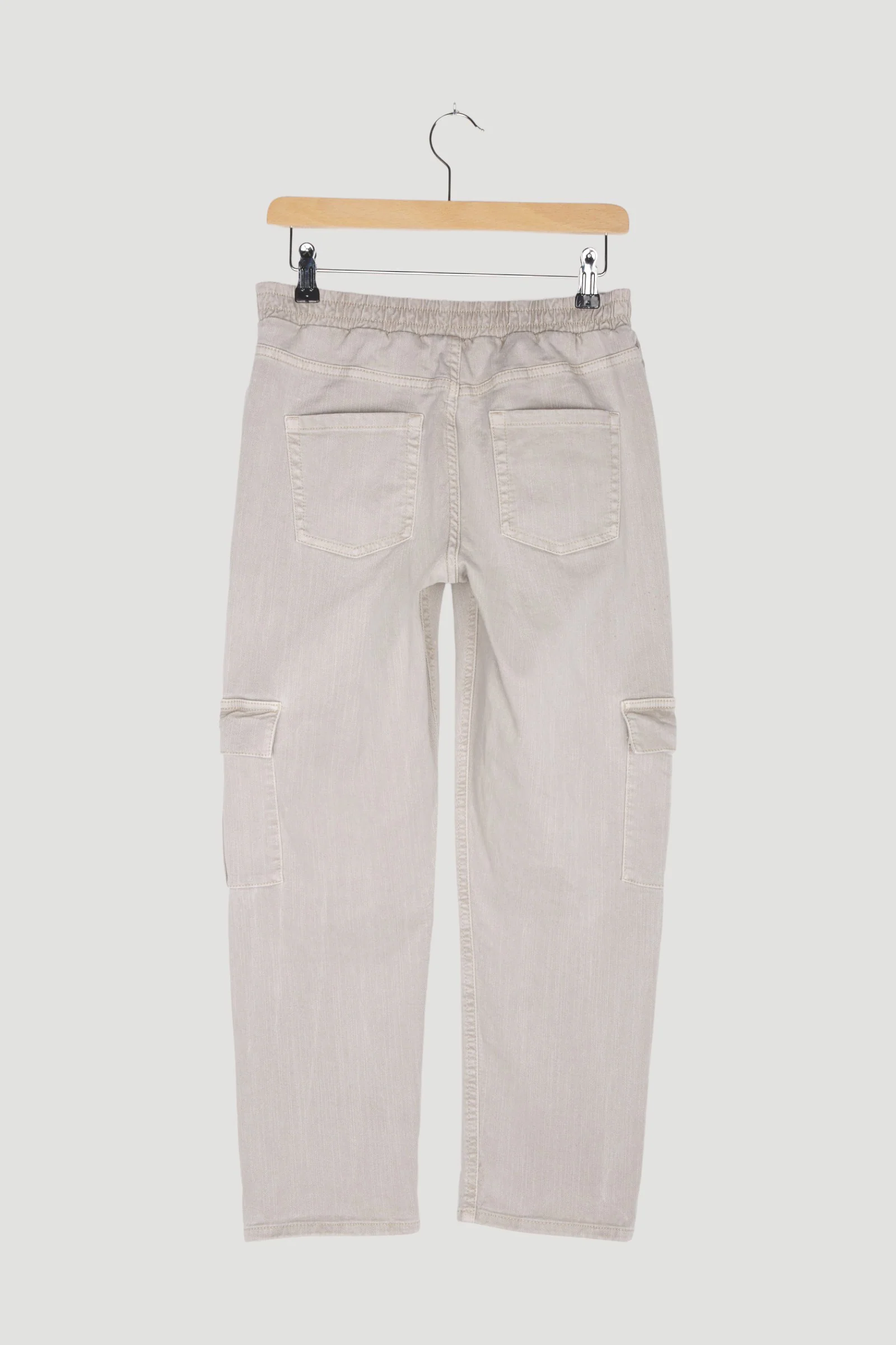 Secondhand Cargo-Jeans mineralgefärbt aus reiner Bio-Baumwolle - Image 2