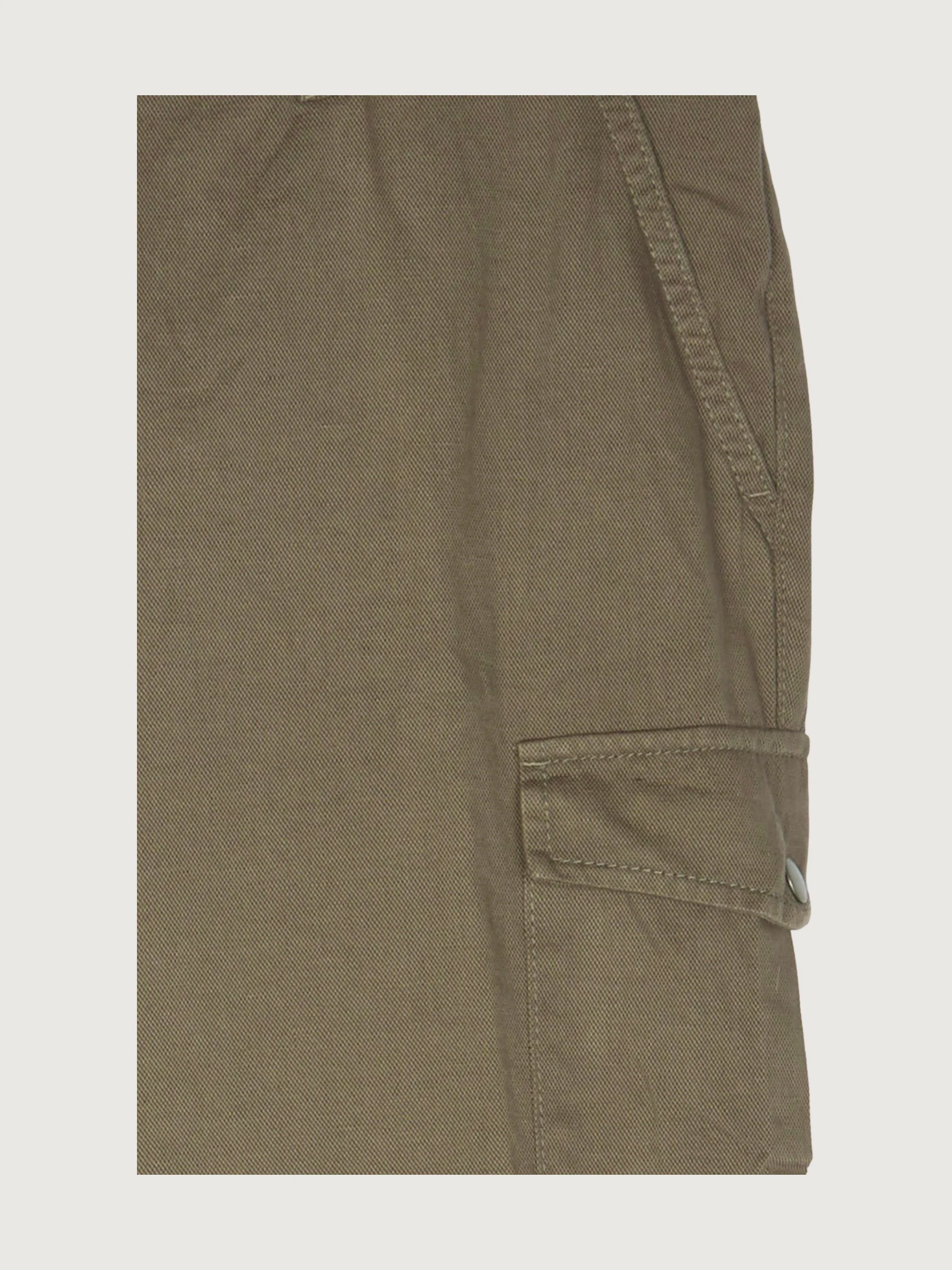 Secondhand Cargohose aus Bio-Baumwolle mit Leinen - Image 3
