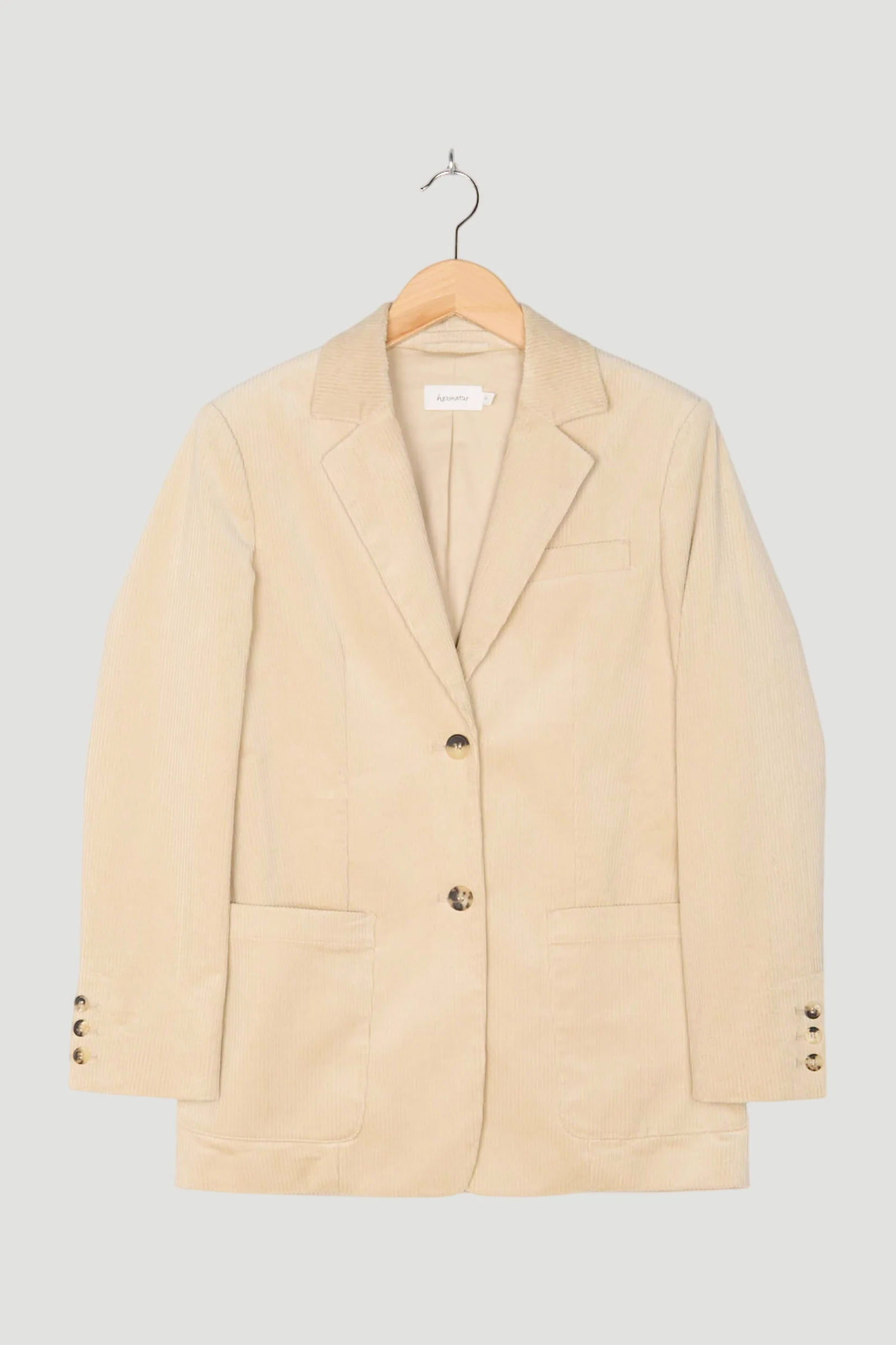 Secondhand Cord Blazer aus Bio-Baumwolle