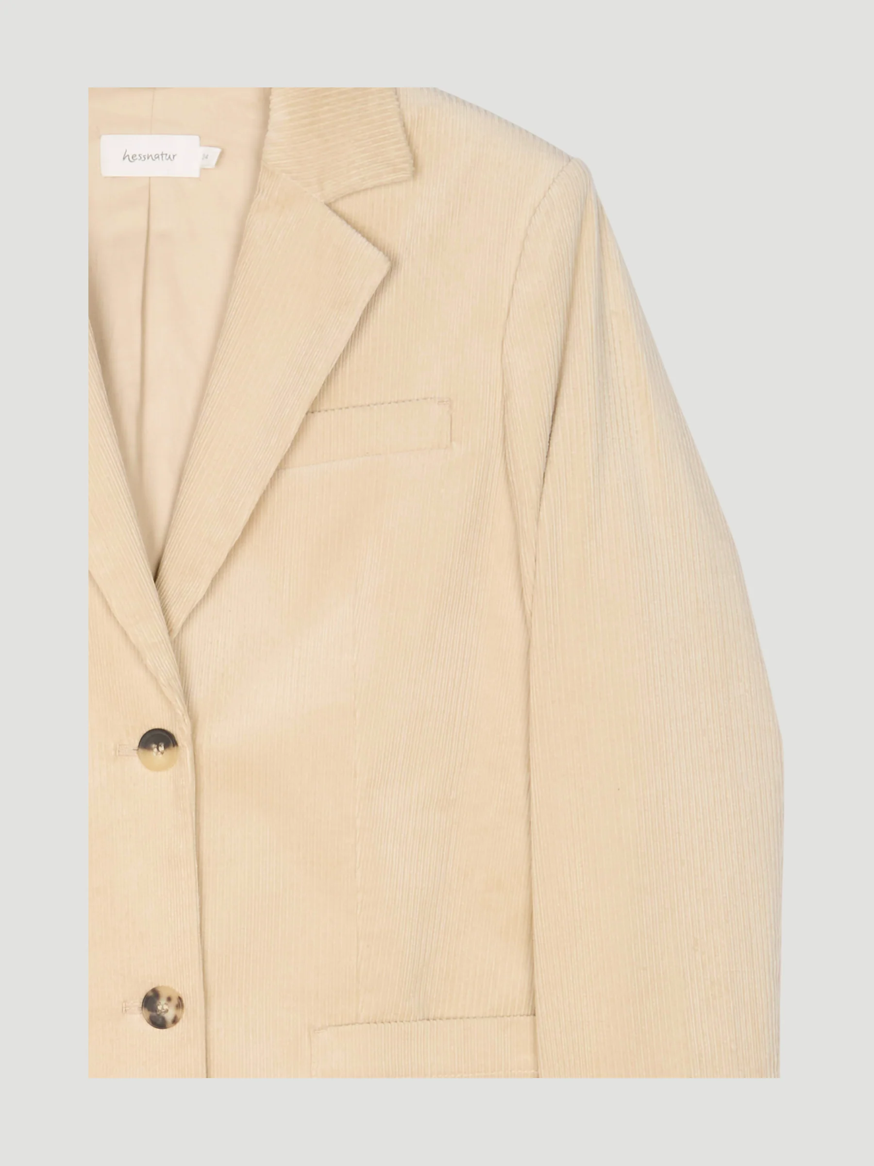 Secondhand Cord Blazer aus Bio-Baumwolle - Image 3