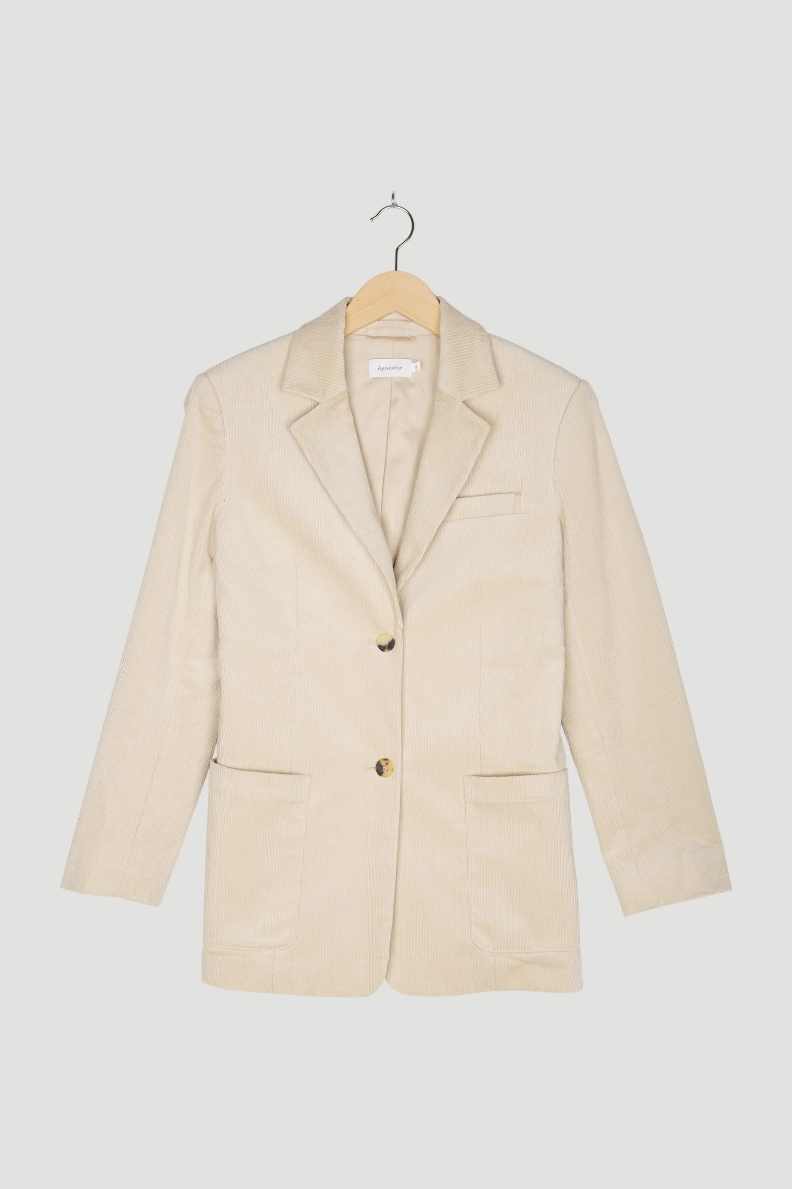 Secondhand Cord Blazer aus Bio-Baumwolle