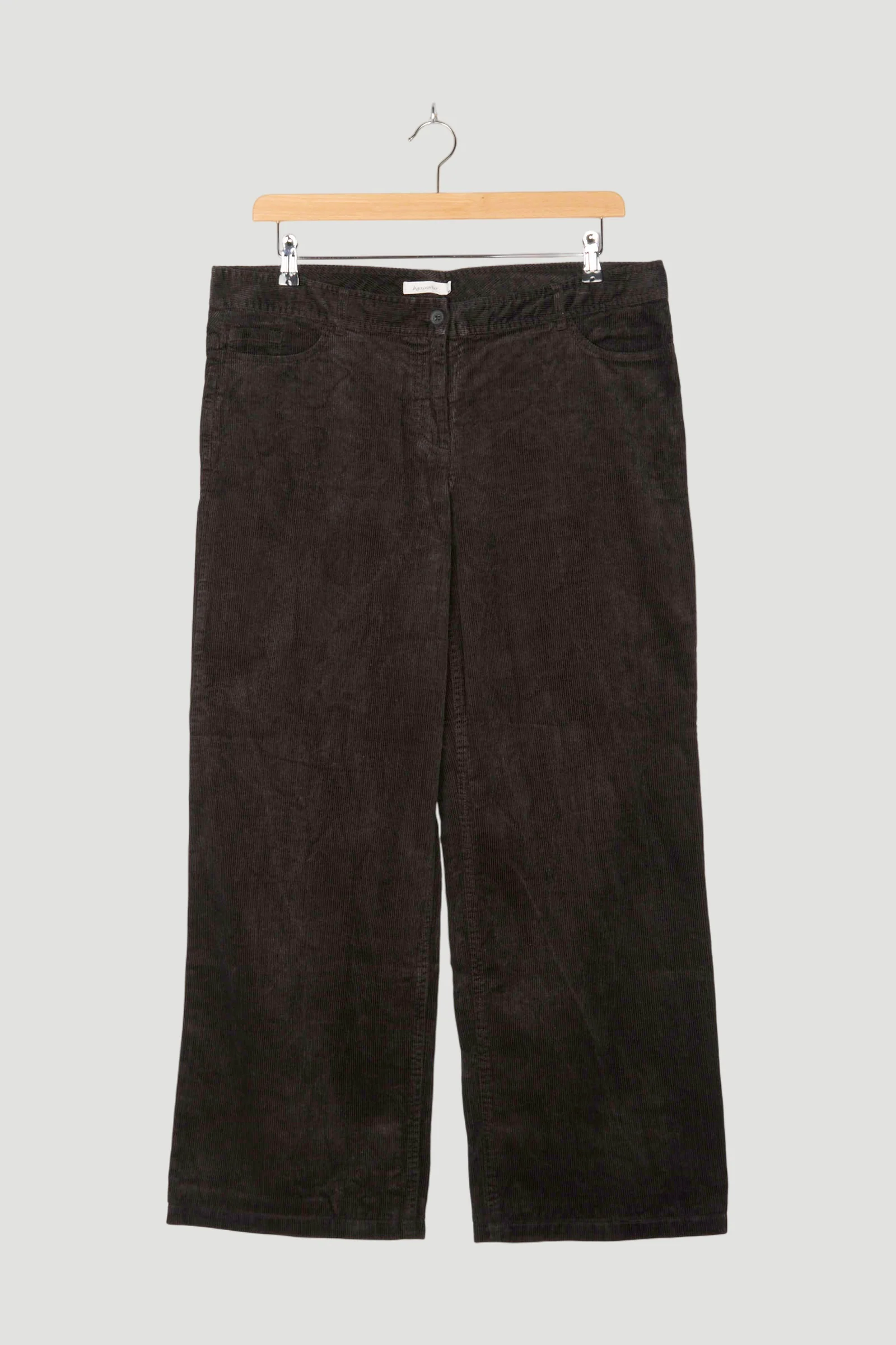 Secondhand Cord-Hose aus Hanf mit Bio-Baumwolle