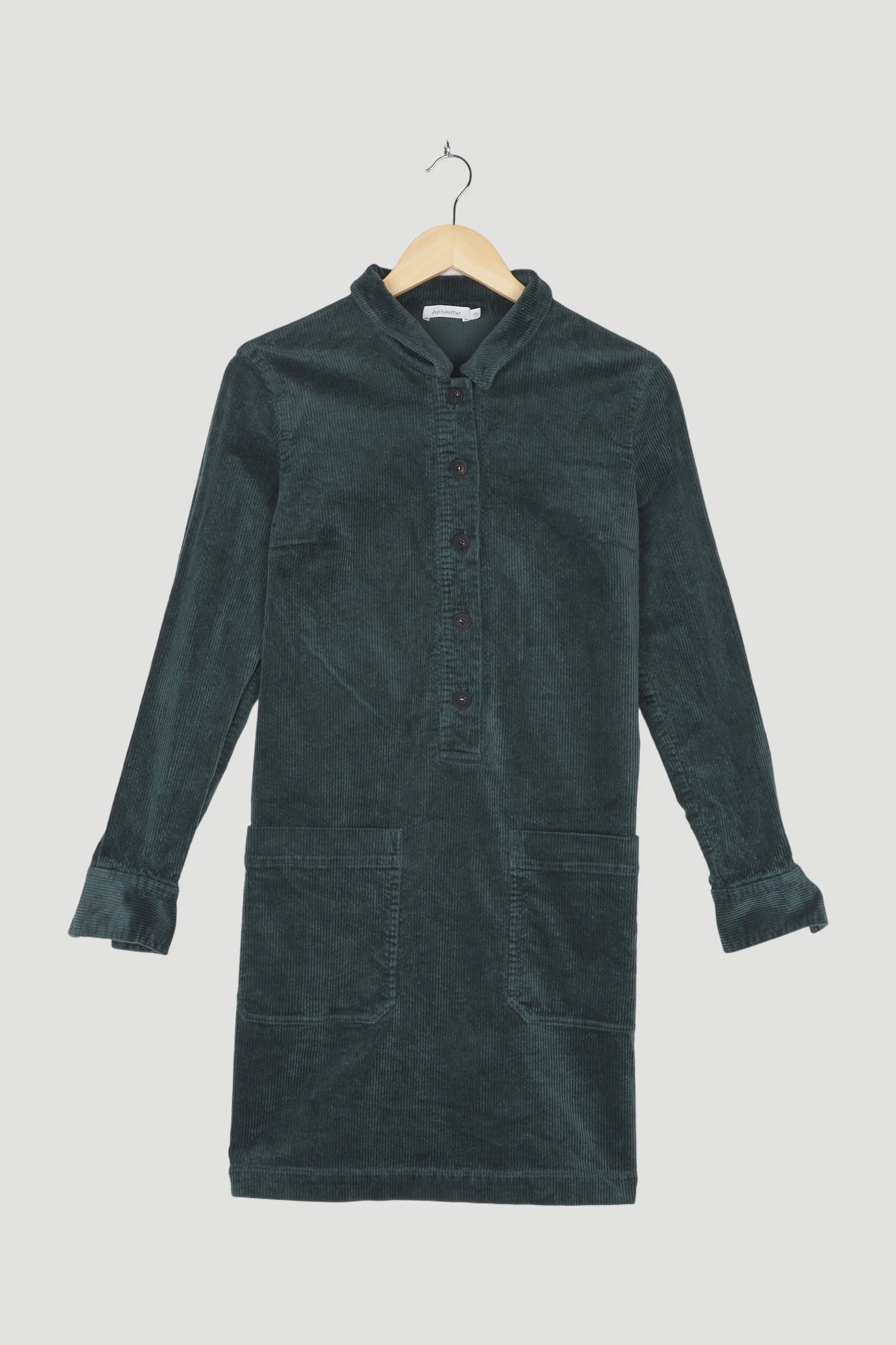 Secondhand Cord Kleid aus Bio-Baumwolle