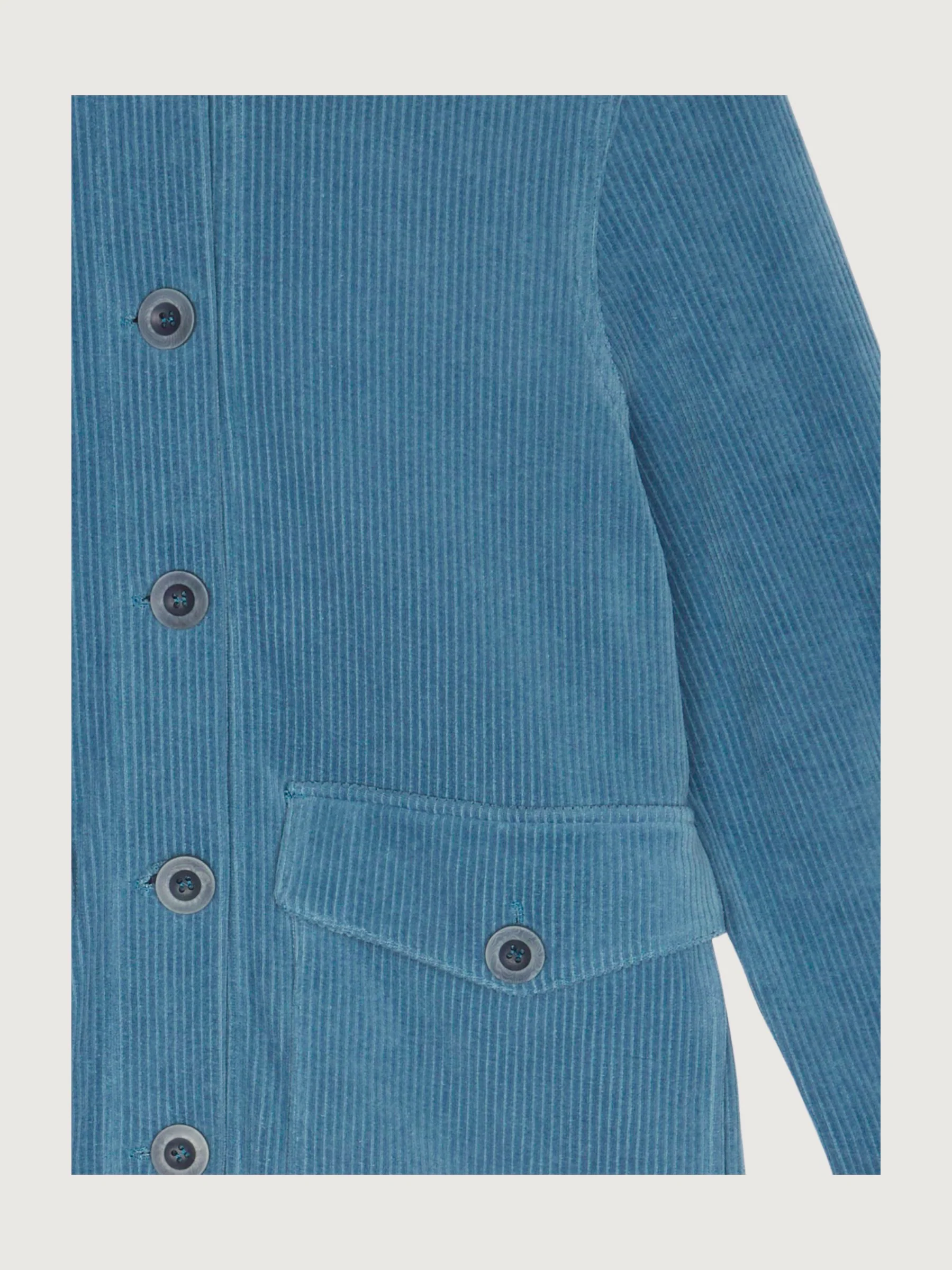 Secondhand Cord-Overshirt aus reiner Bio-Baumwolle - Image 6